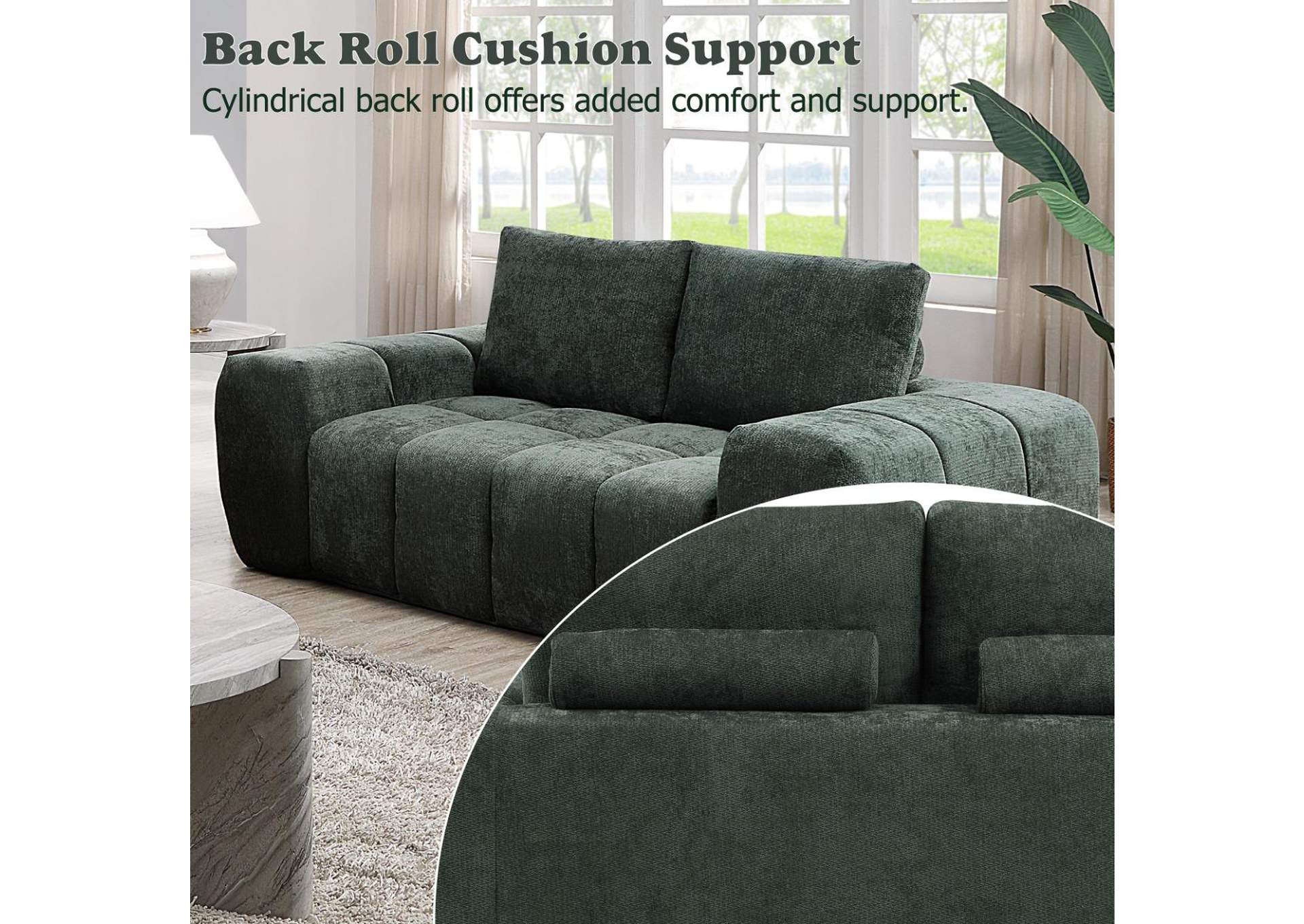 Medwin Compressed Loveseat image 9