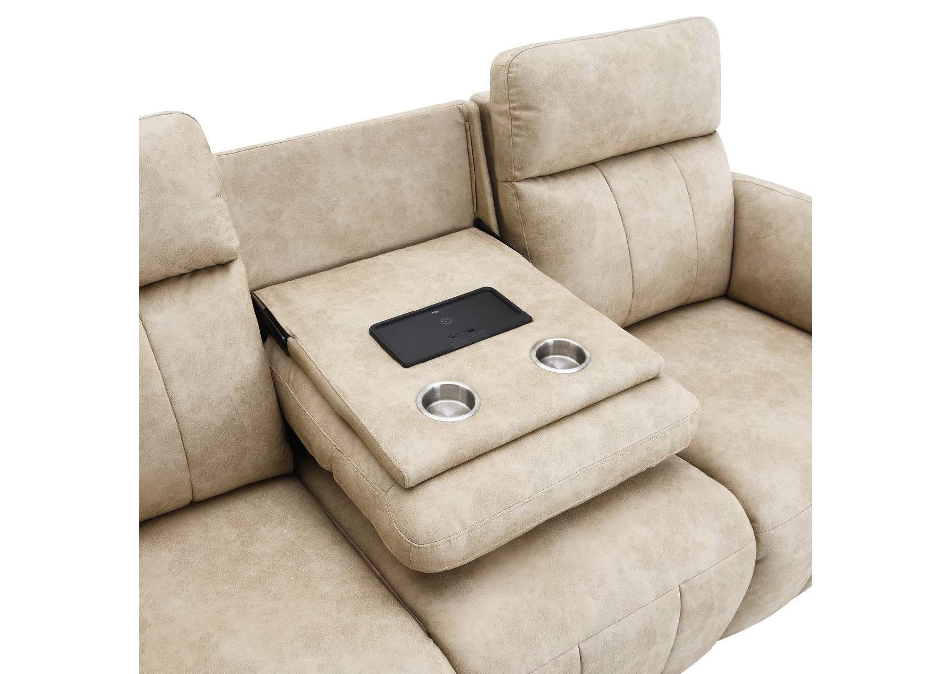 Elison Power Motion Sofa with Drop Table image 6