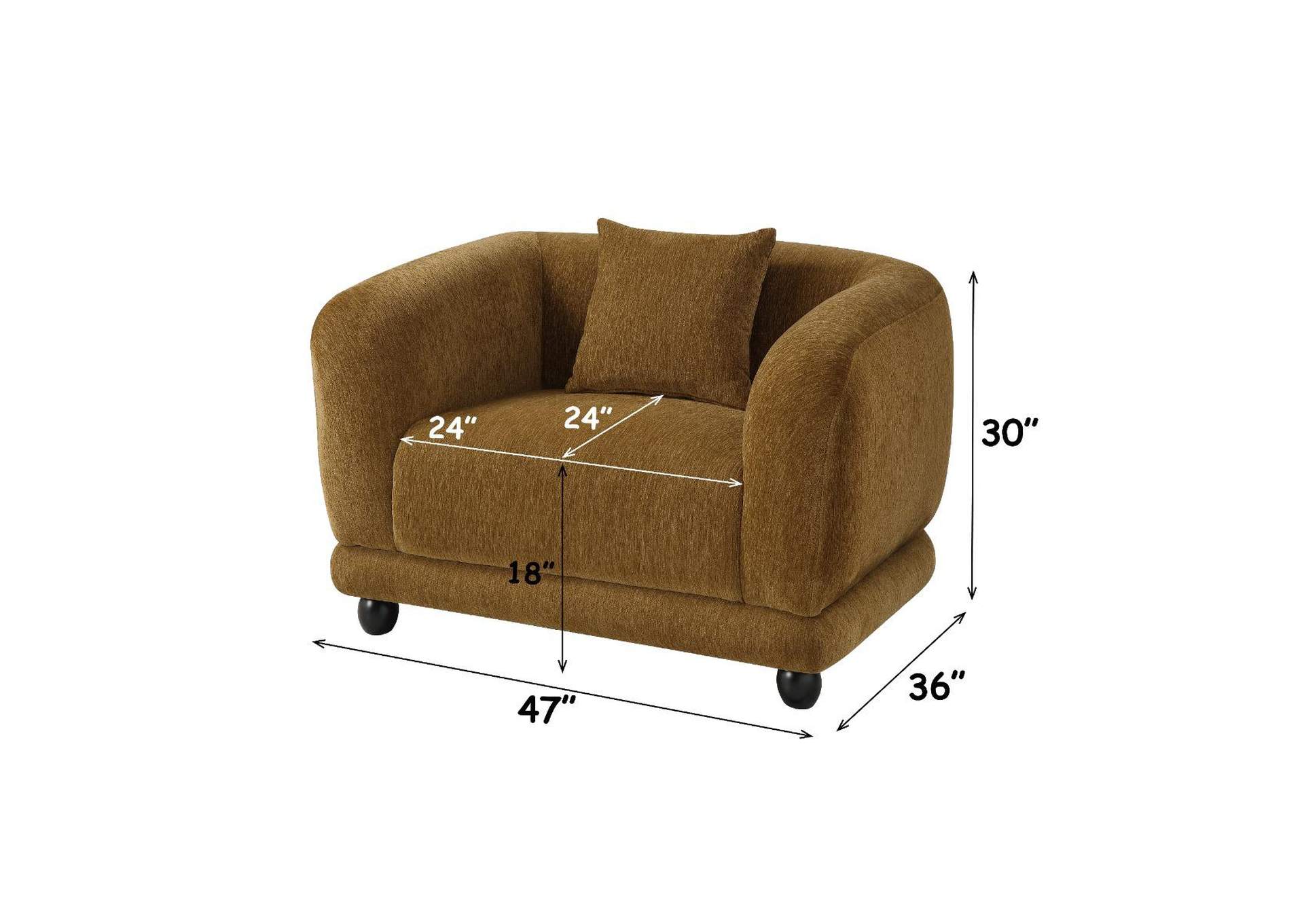 Lennox Chair with Pillow image 8