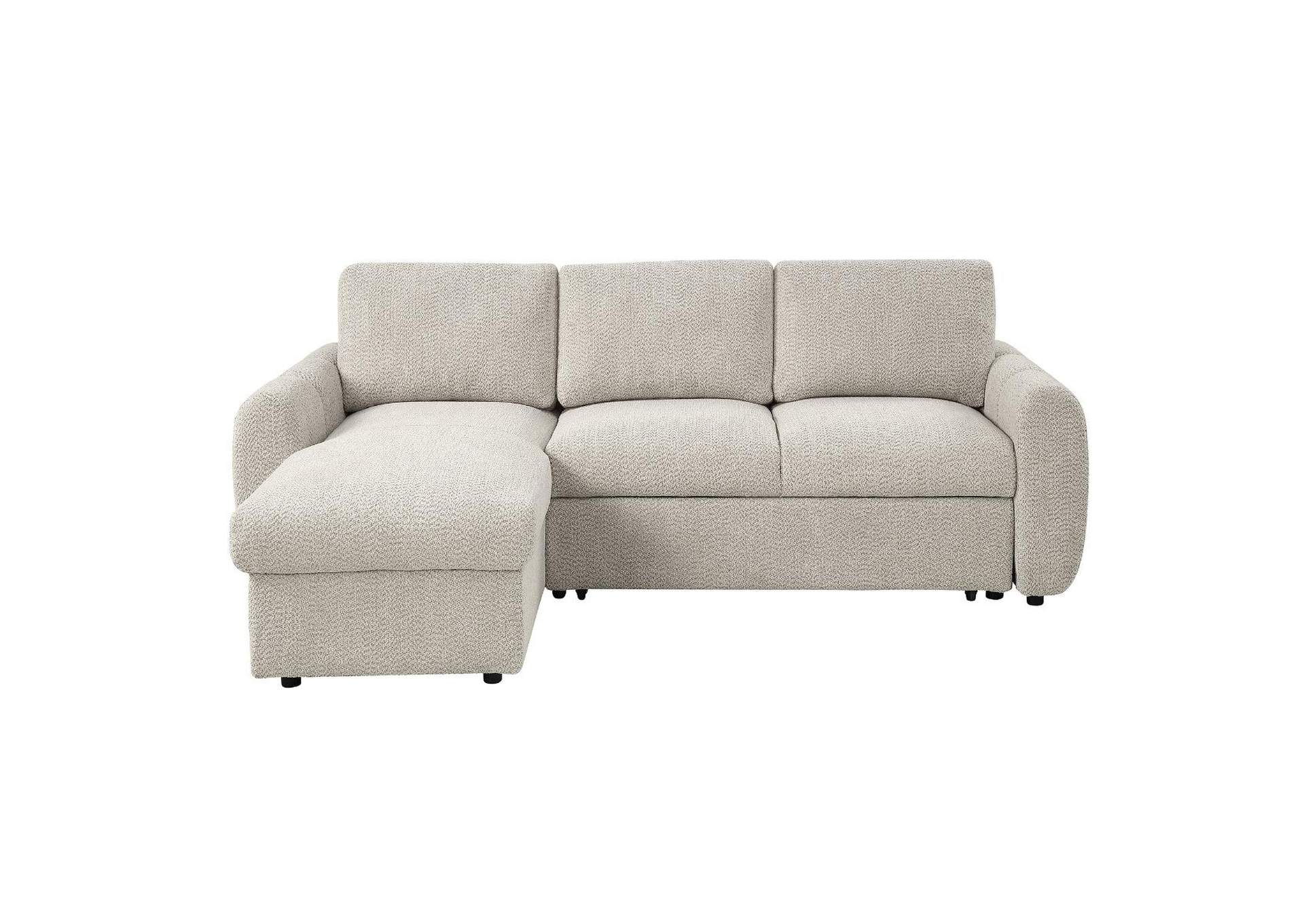 Nuriel Reversible Sectional Sofa with Sleeper and Storage image 5