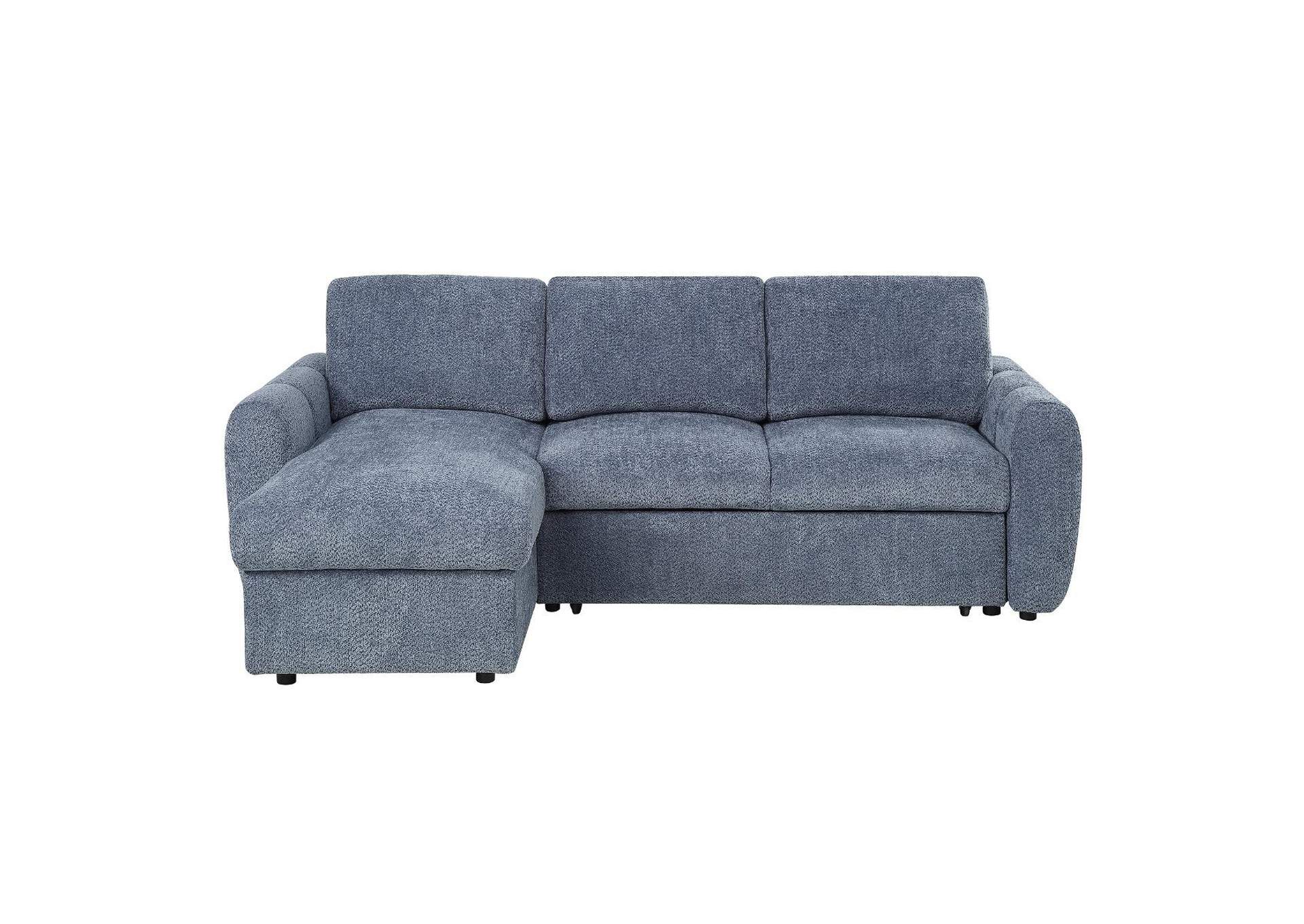 Nuriel Reversible Sectional Sofa with Sleeper and Storage image 5