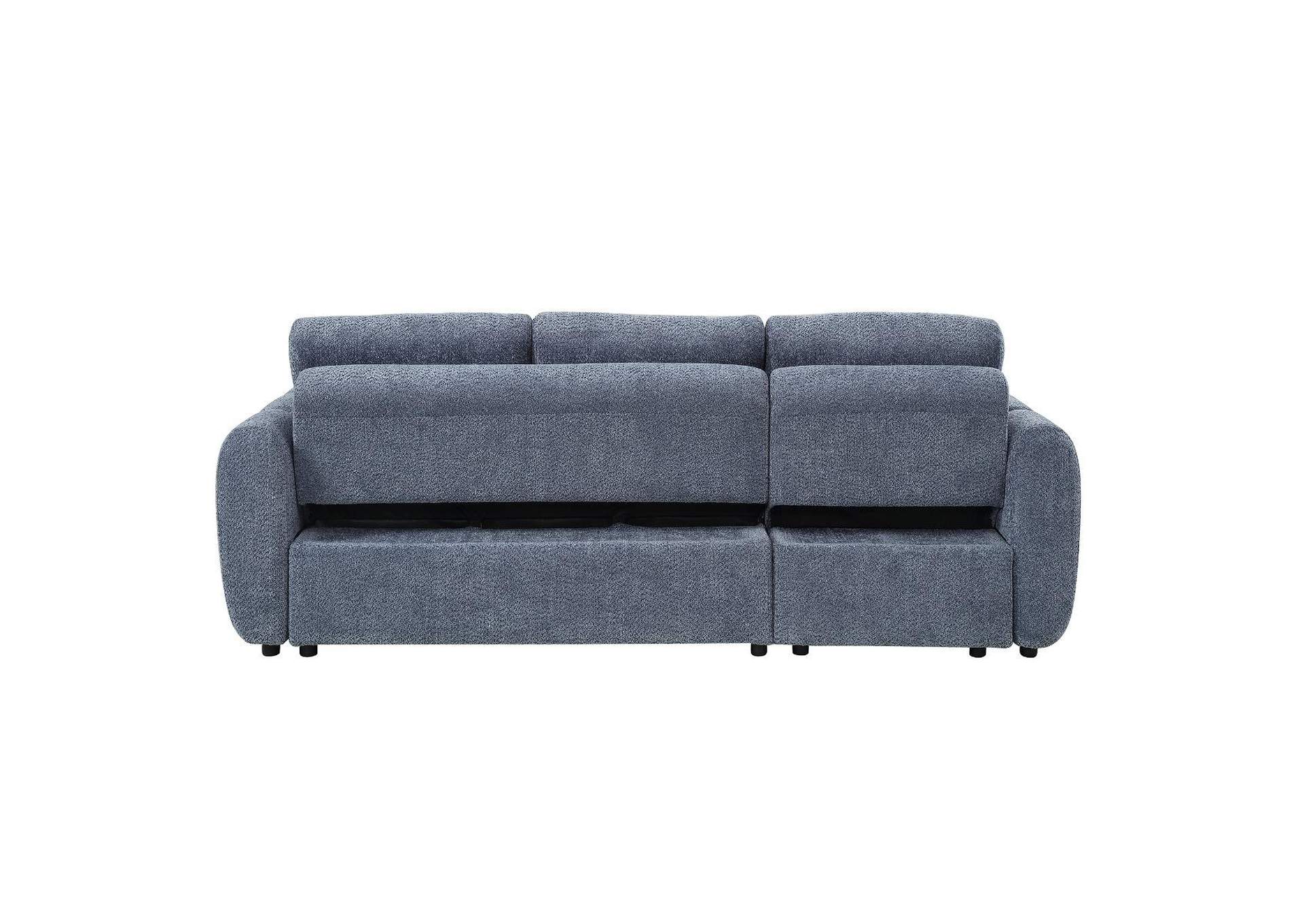 Nuriel Reversible Sectional Sofa with Sleeper and Storage image 7