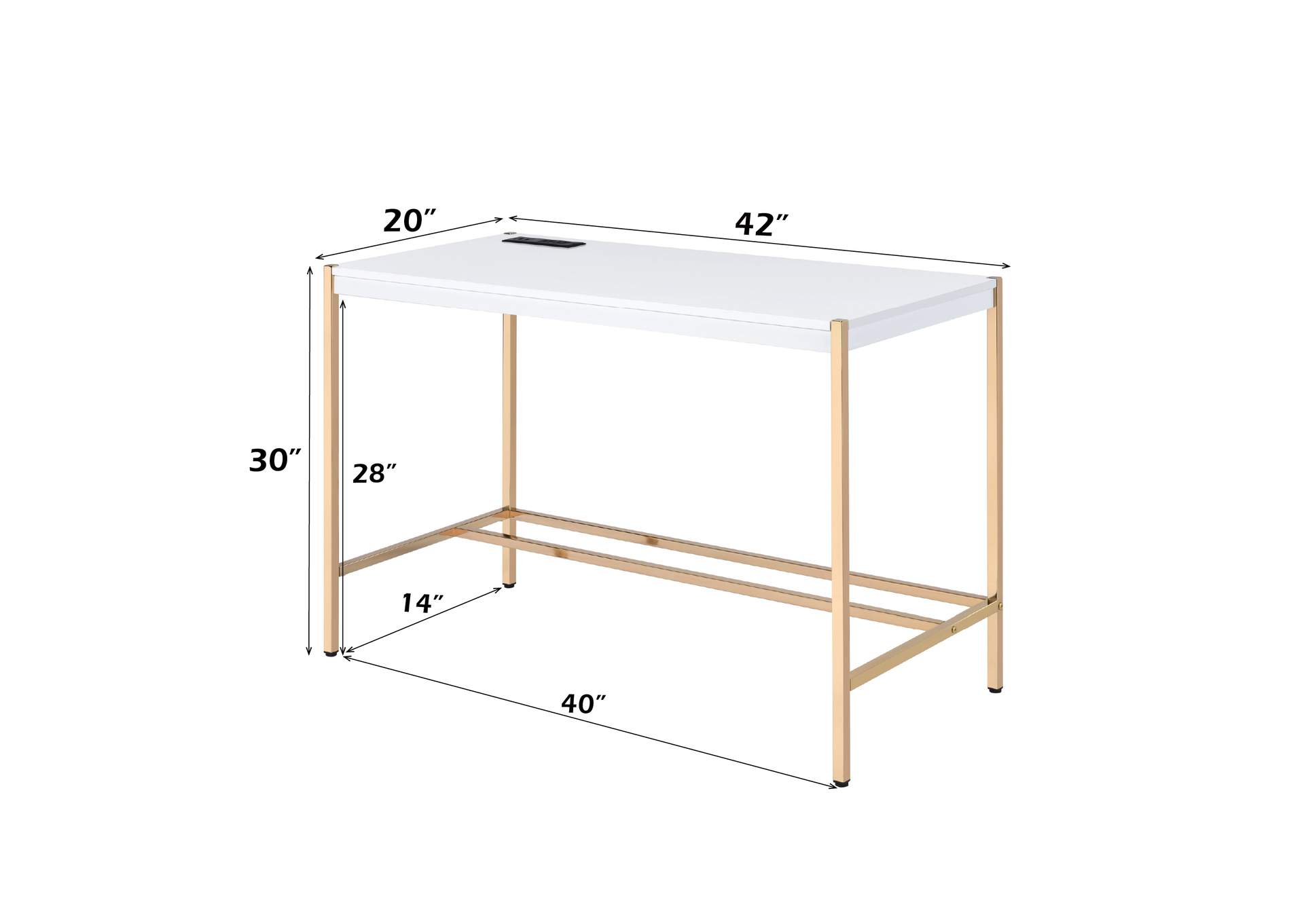 Midriaks Writing Desk with USB image 10