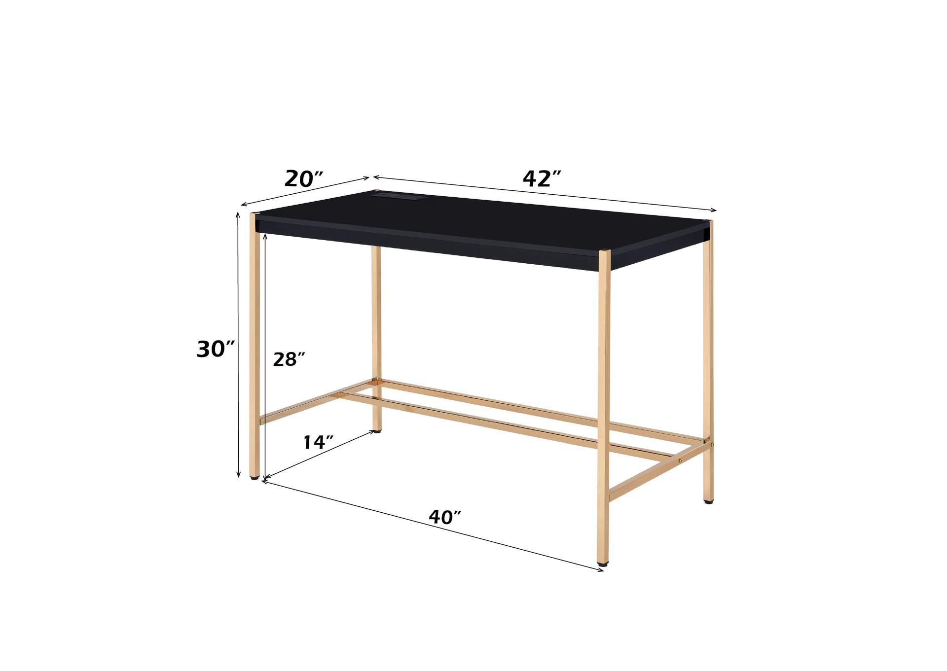 Midriaks Writing Desk with USB image 10