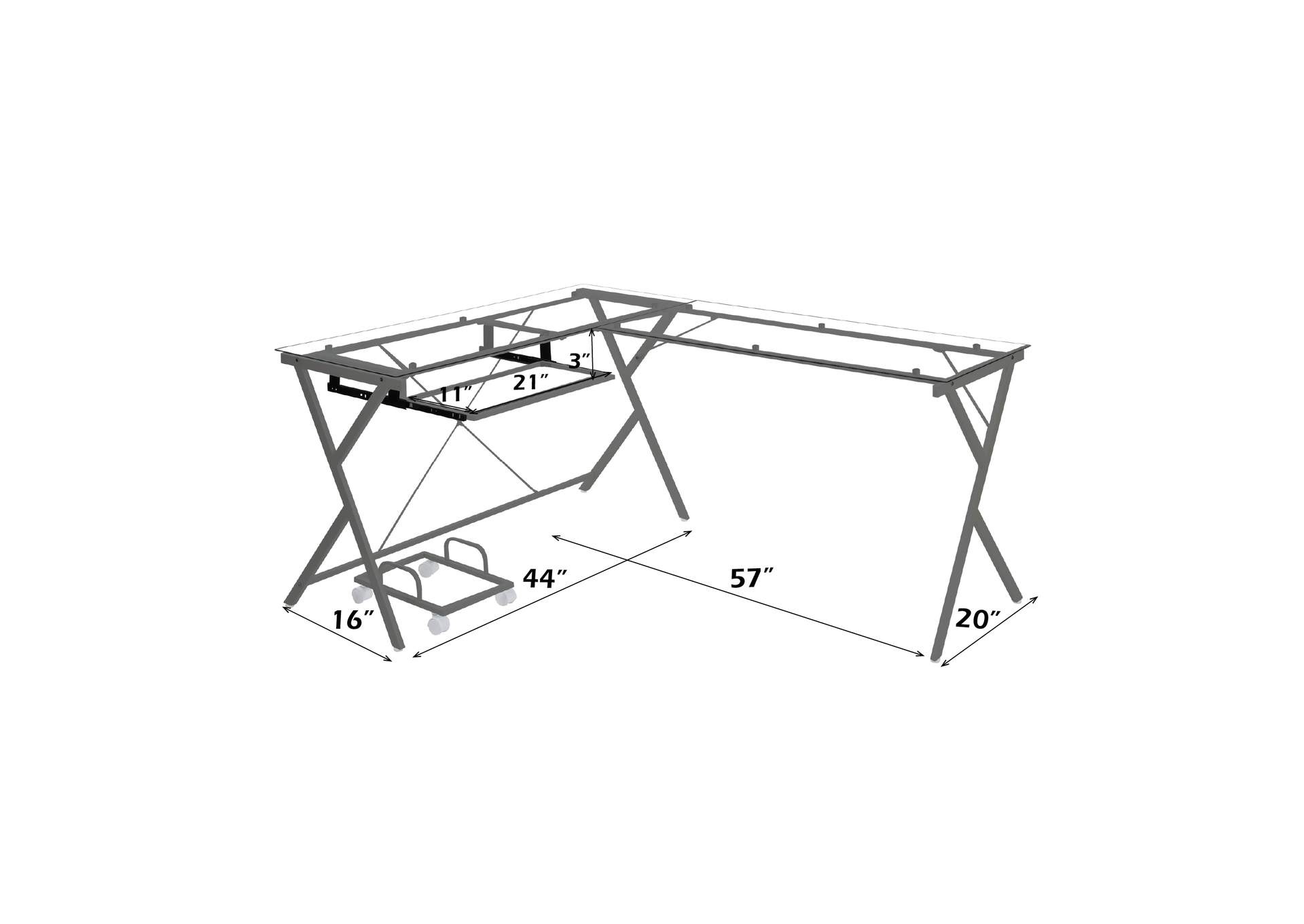 Dazenus Computer Desk image 8