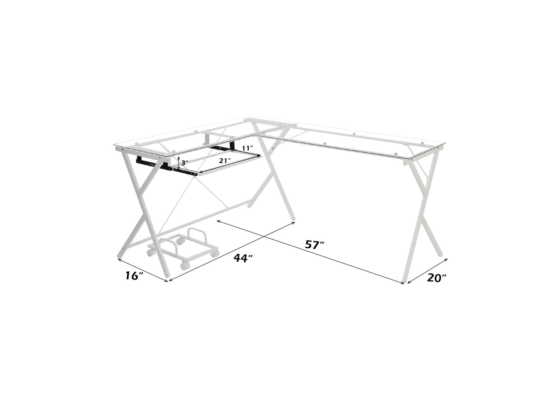 Dazenus Computer Desk image 8