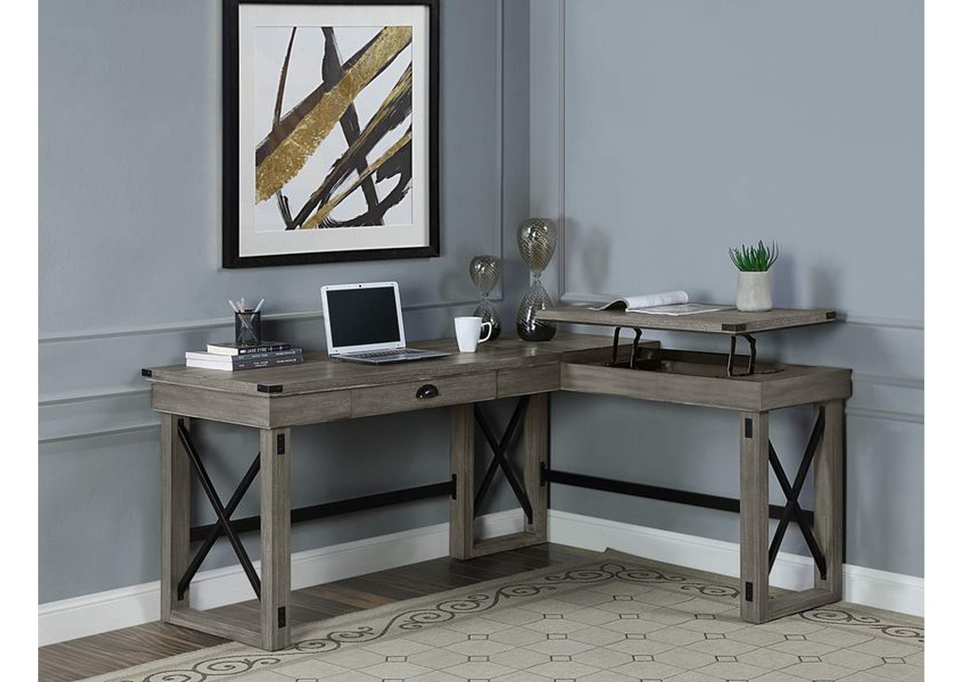 Talmar Writing Desk with Lift Top image 8