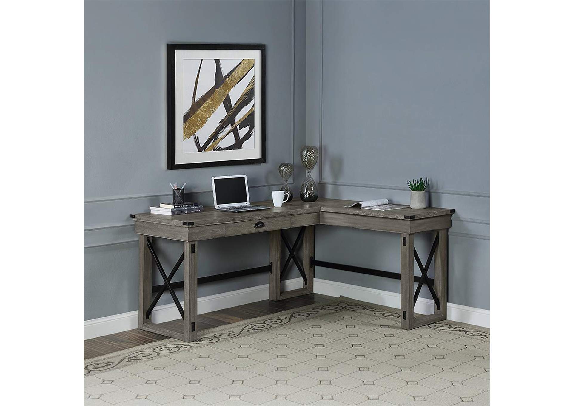 Talmar Writing Desk with Lift Top image 1