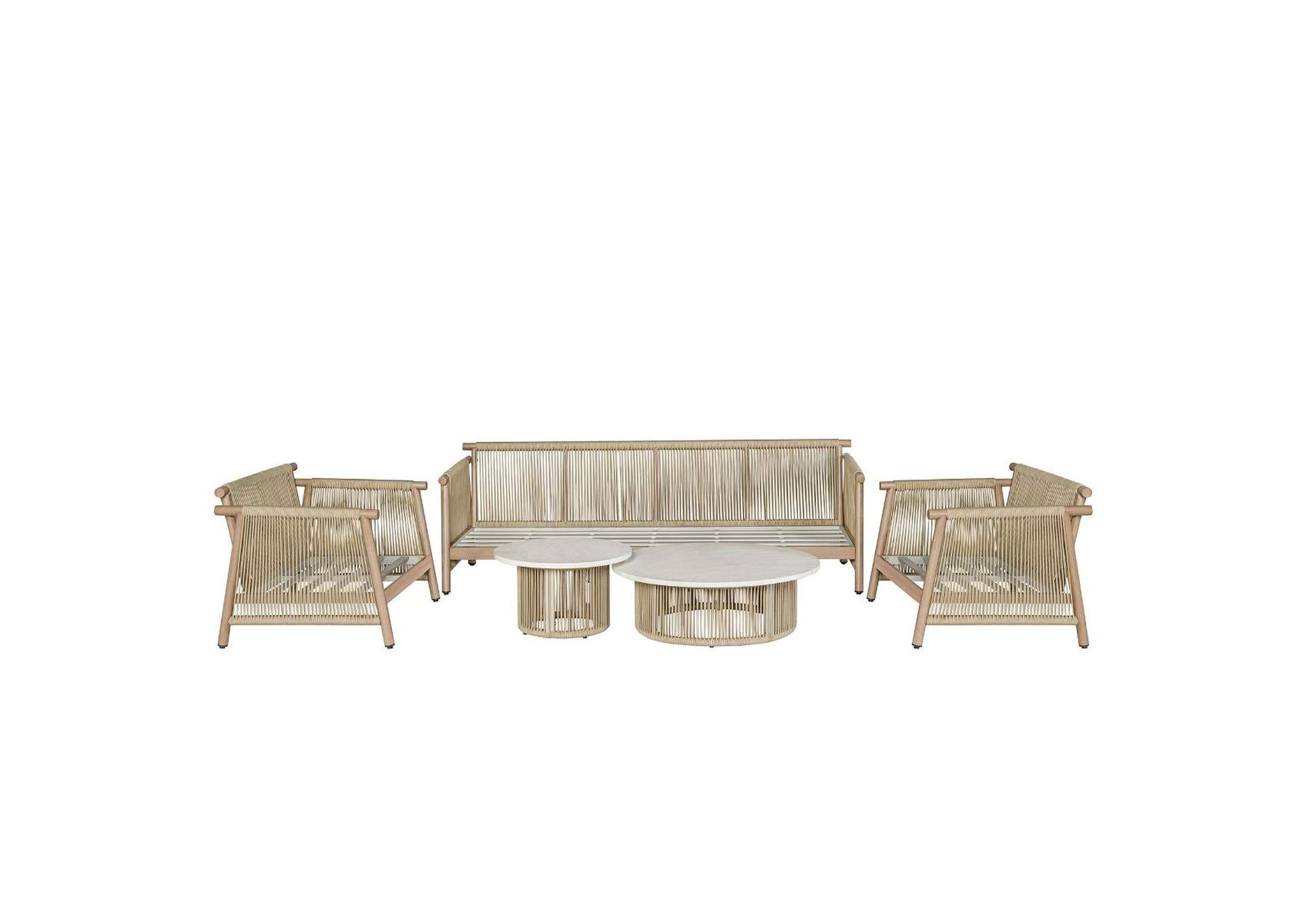 Zira 5 Piece Patio Sofa Set image 6