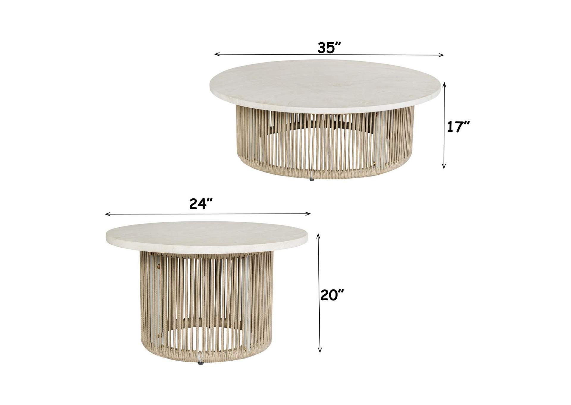 Zira 5 Piece Patio Sofa Set image 5