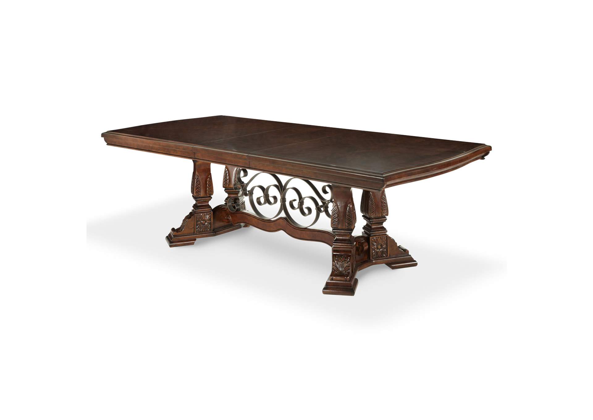 Windsor Court Rectangular Dining Table - Vintage Fruitwood image 3