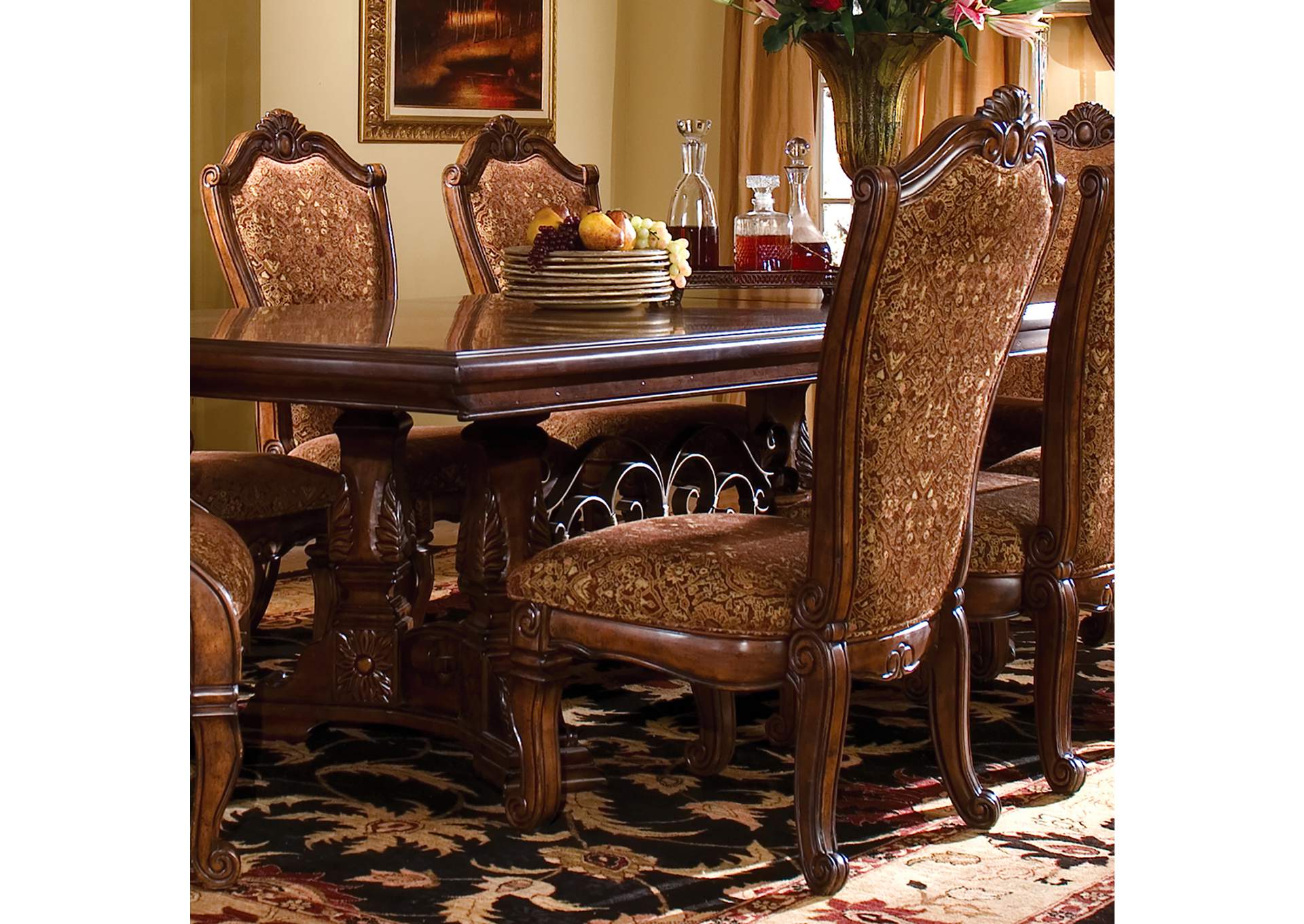 Windsor Court Side Chair - Vintage Fruitwood image 7