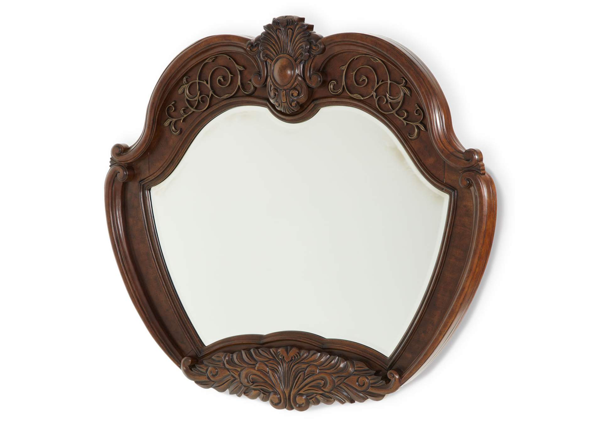 Windsor Court Sideboard with Mirror - Vintage Fruitwood image 3