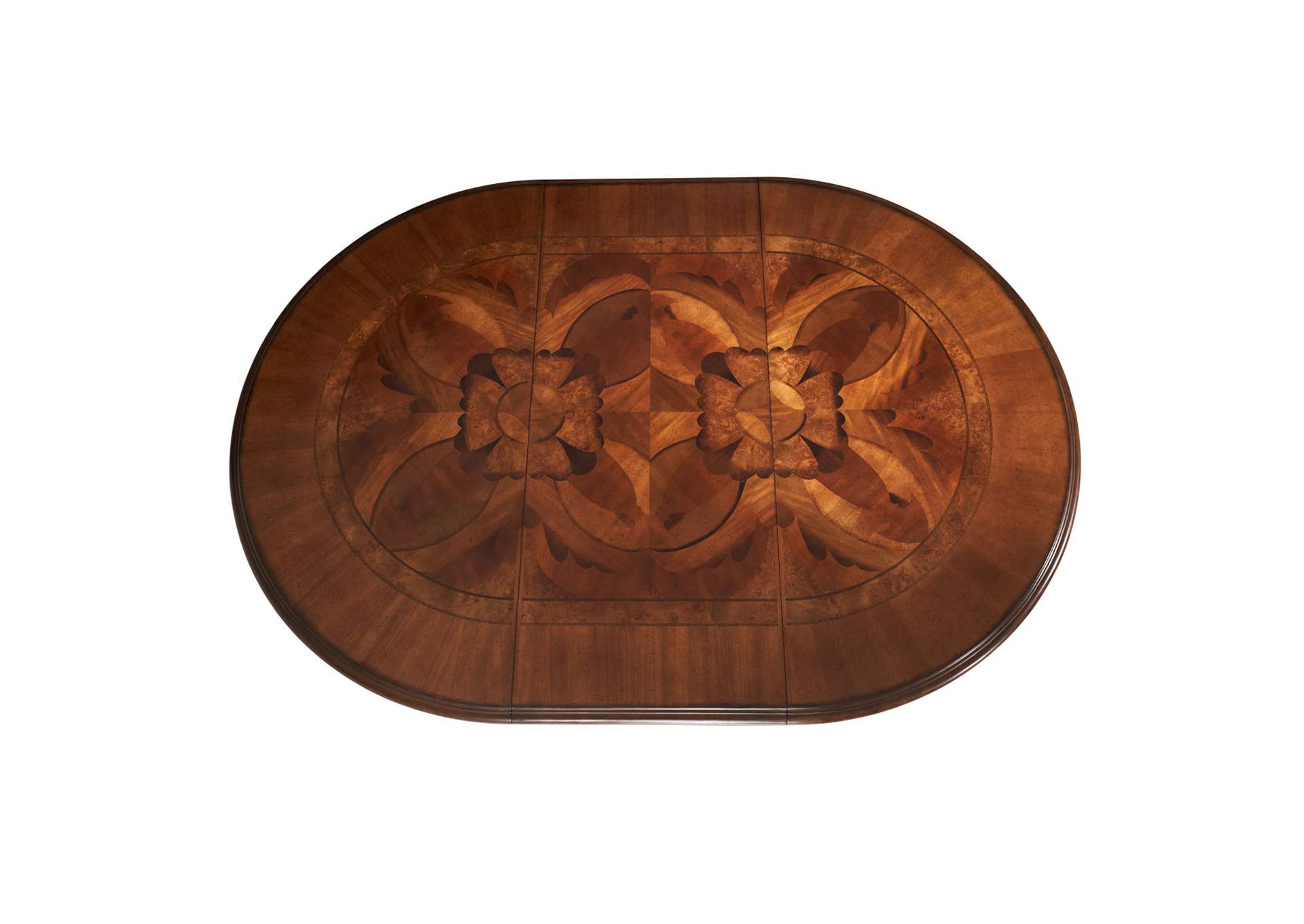 Villa Valencia Round Dining Table - Classic Chestnut image 5