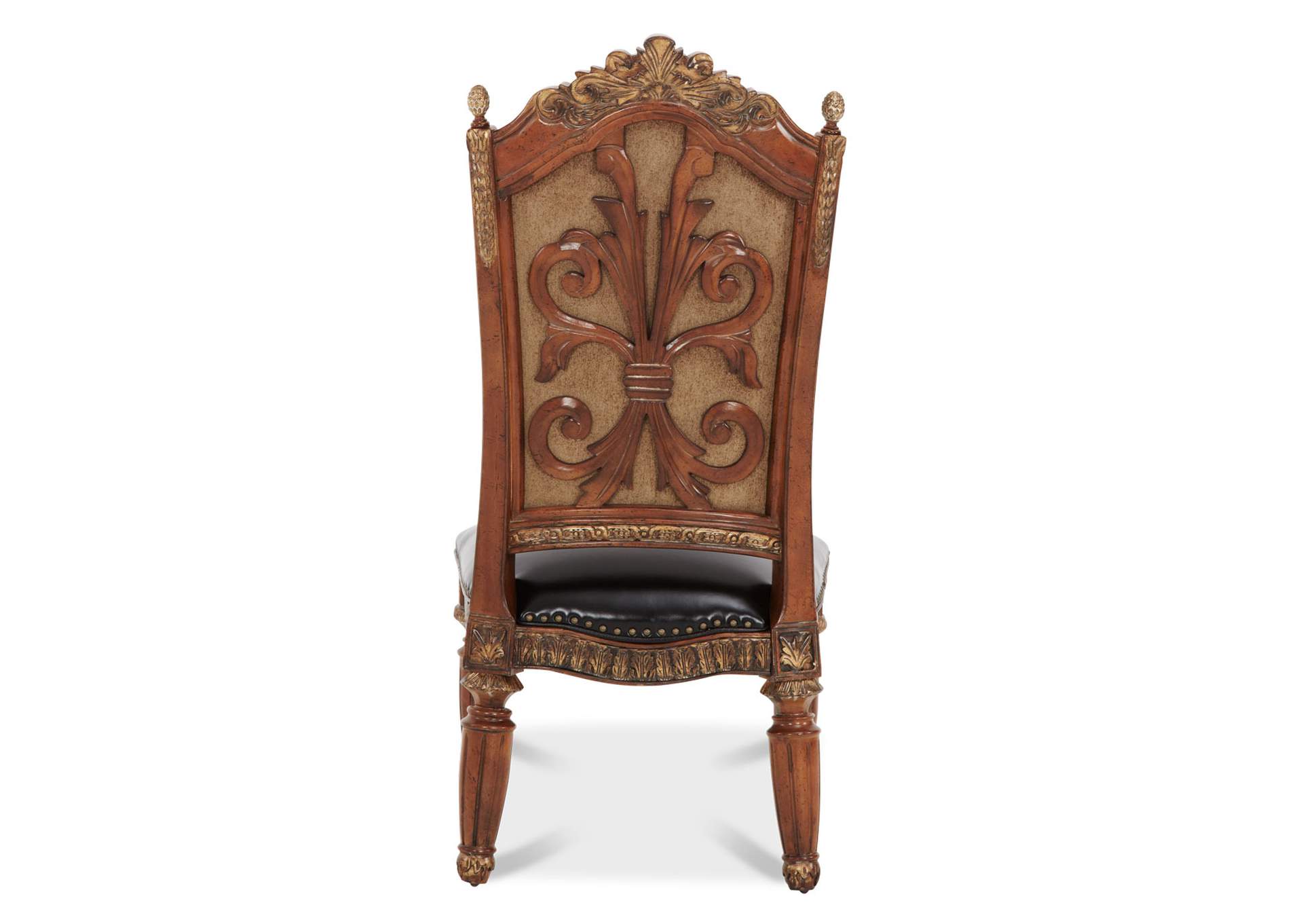 Villa Valencia Dining Side Chair - Set of 2 - Classic Chestnut image 3