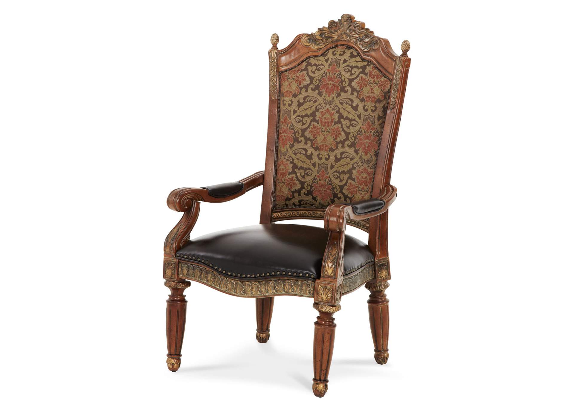 Villa Valencia Arm Chair - Set of 2 - Classic Chestnut image 1