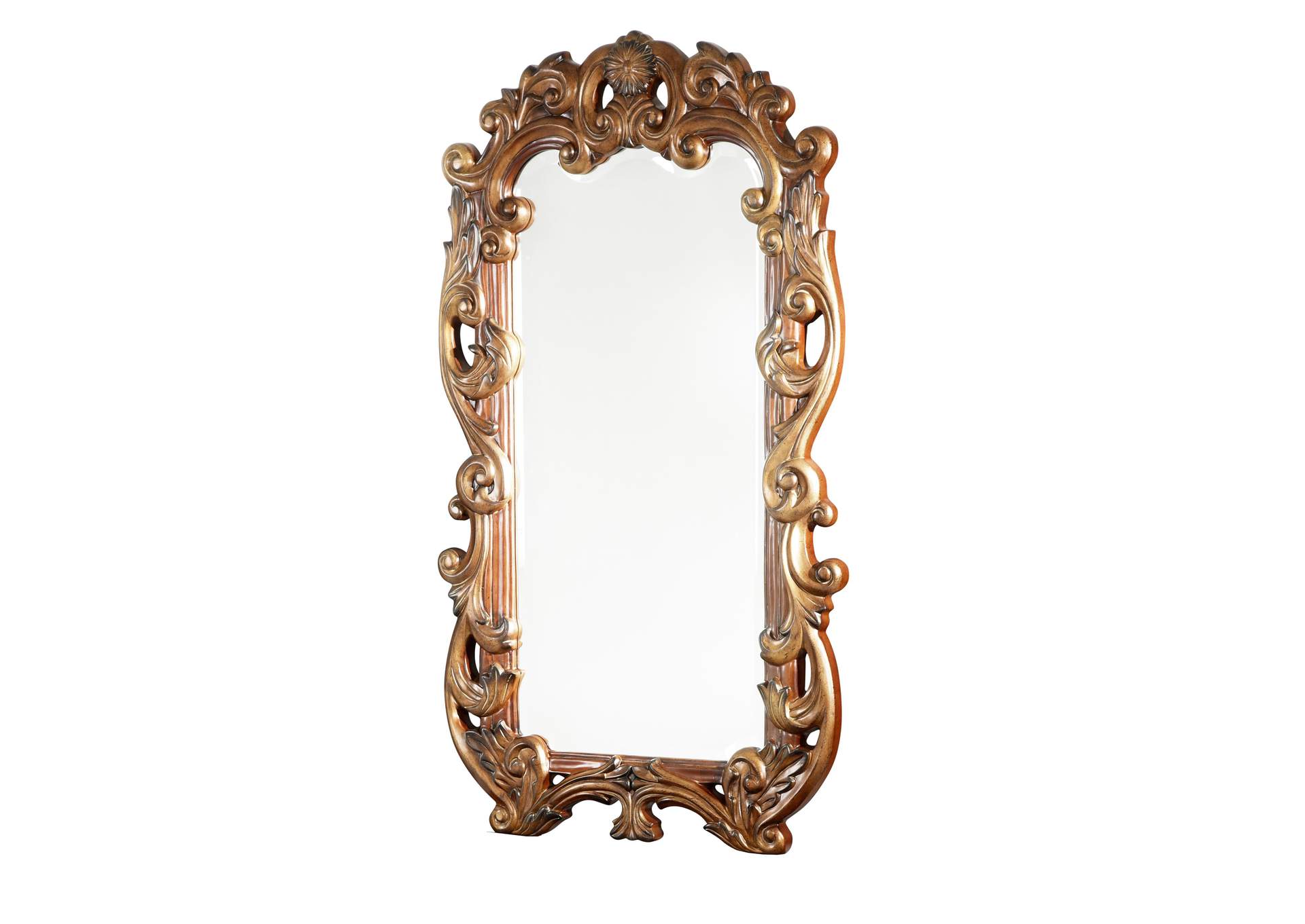 Villa Valencia Decorative Mirror - Classic Chestnut image 1