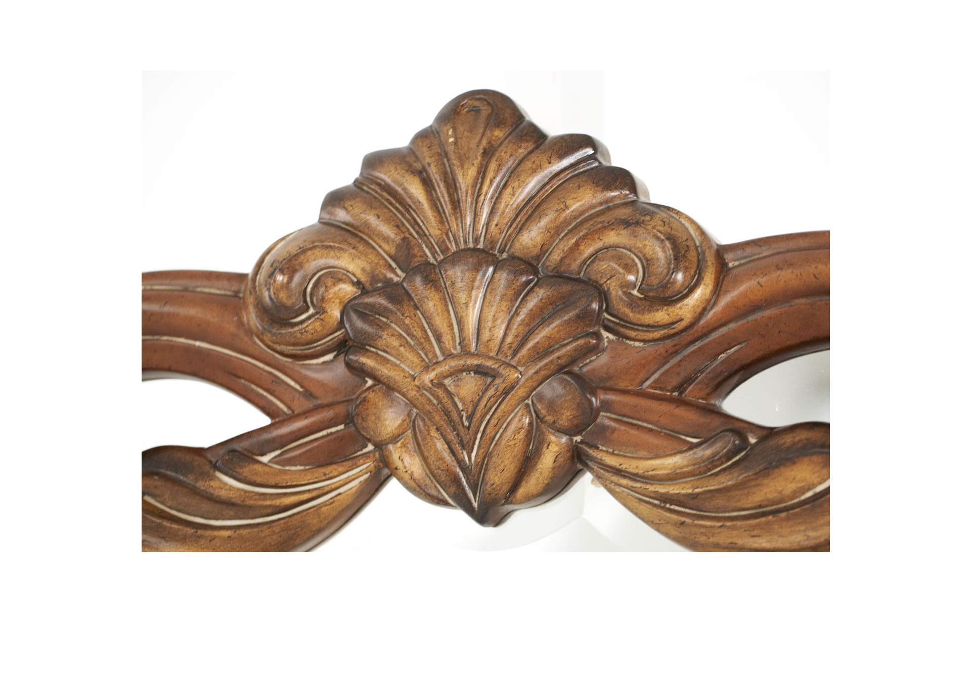 Villa Valencia Sideboard Mirror - Classic Chestnut image 4