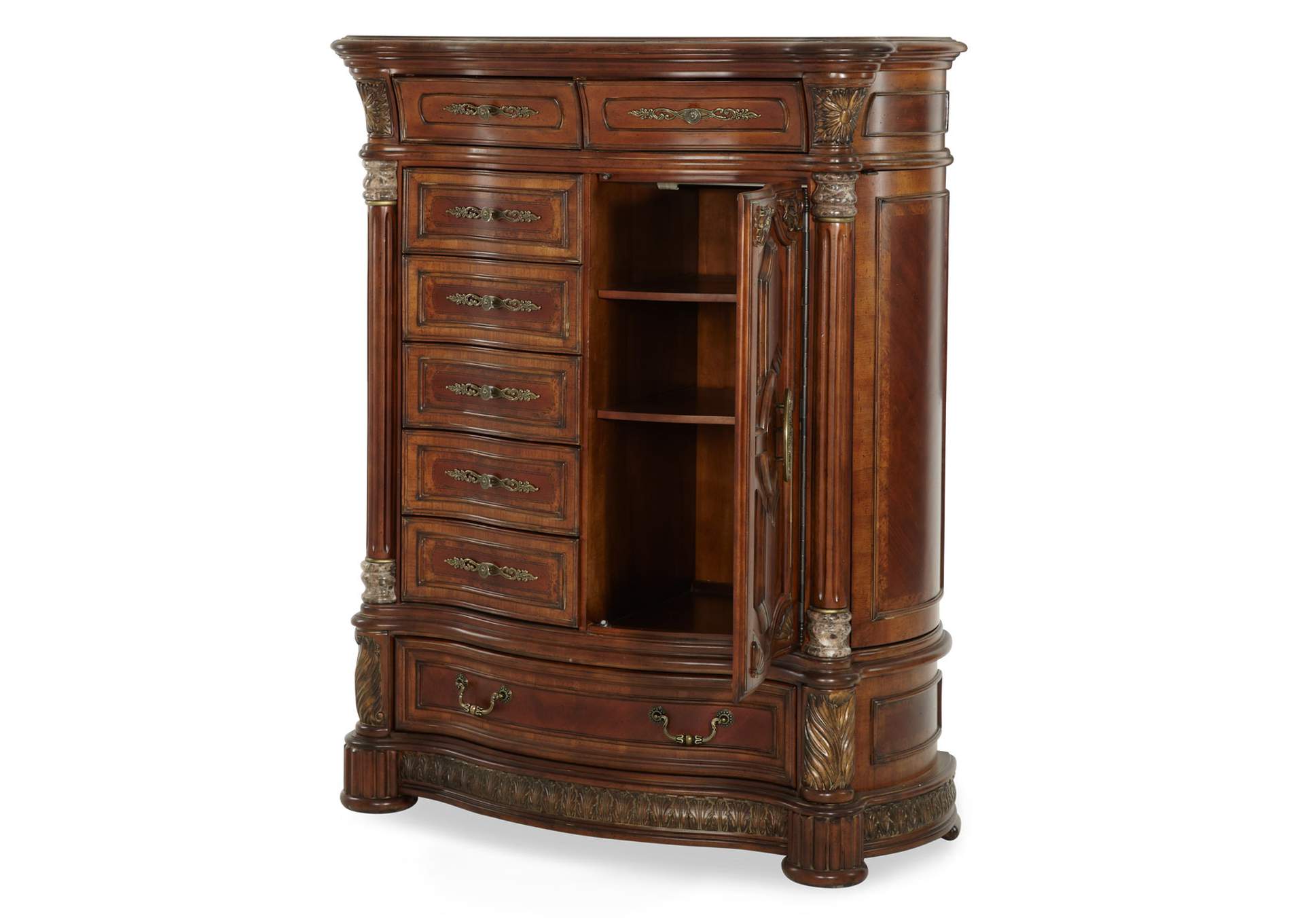 Villa Valencia Gentleman's Chest - Classic Chestnut image 4