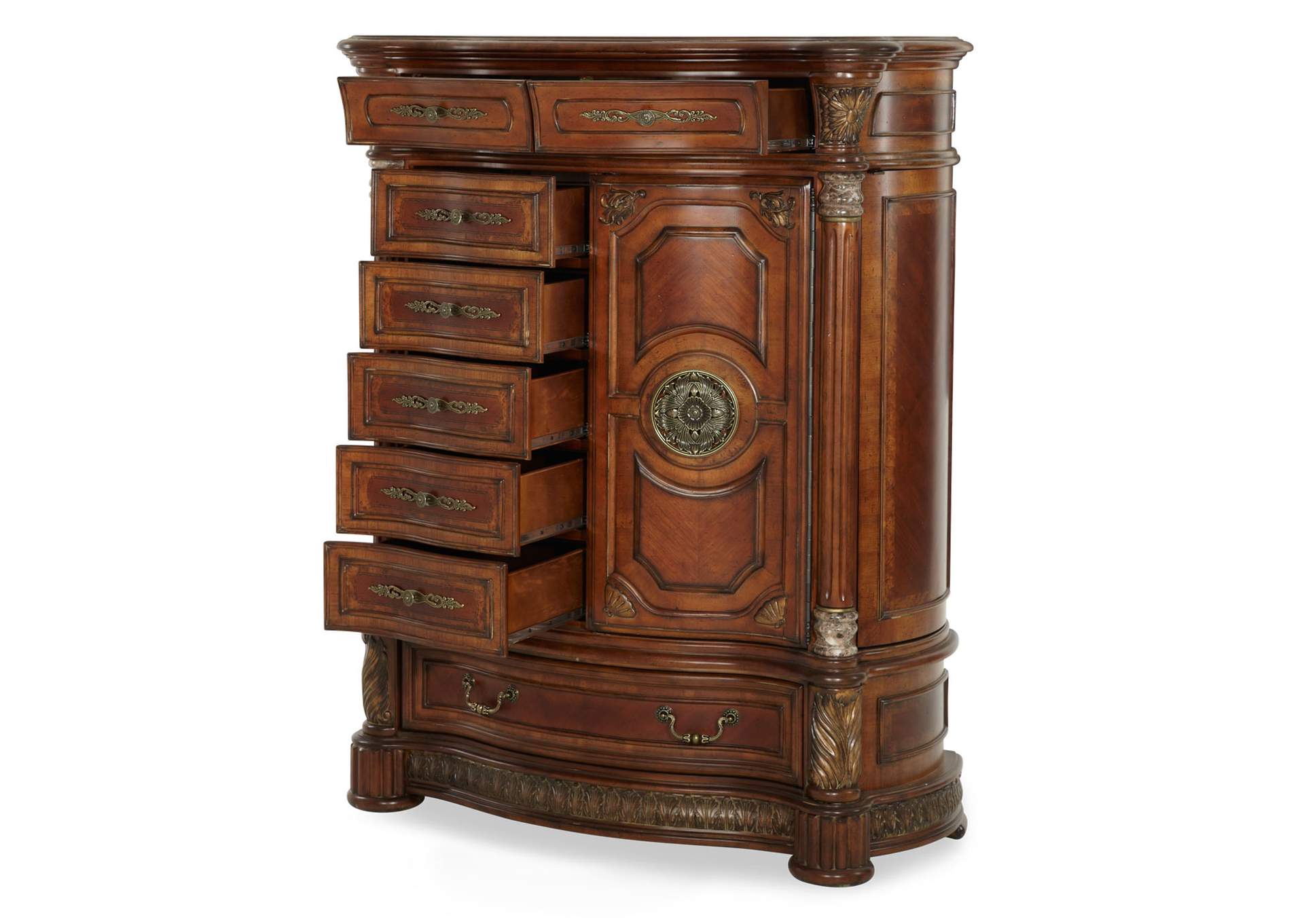 Villa Valencia Gentleman's Chest - Classic Chestnut image 5
