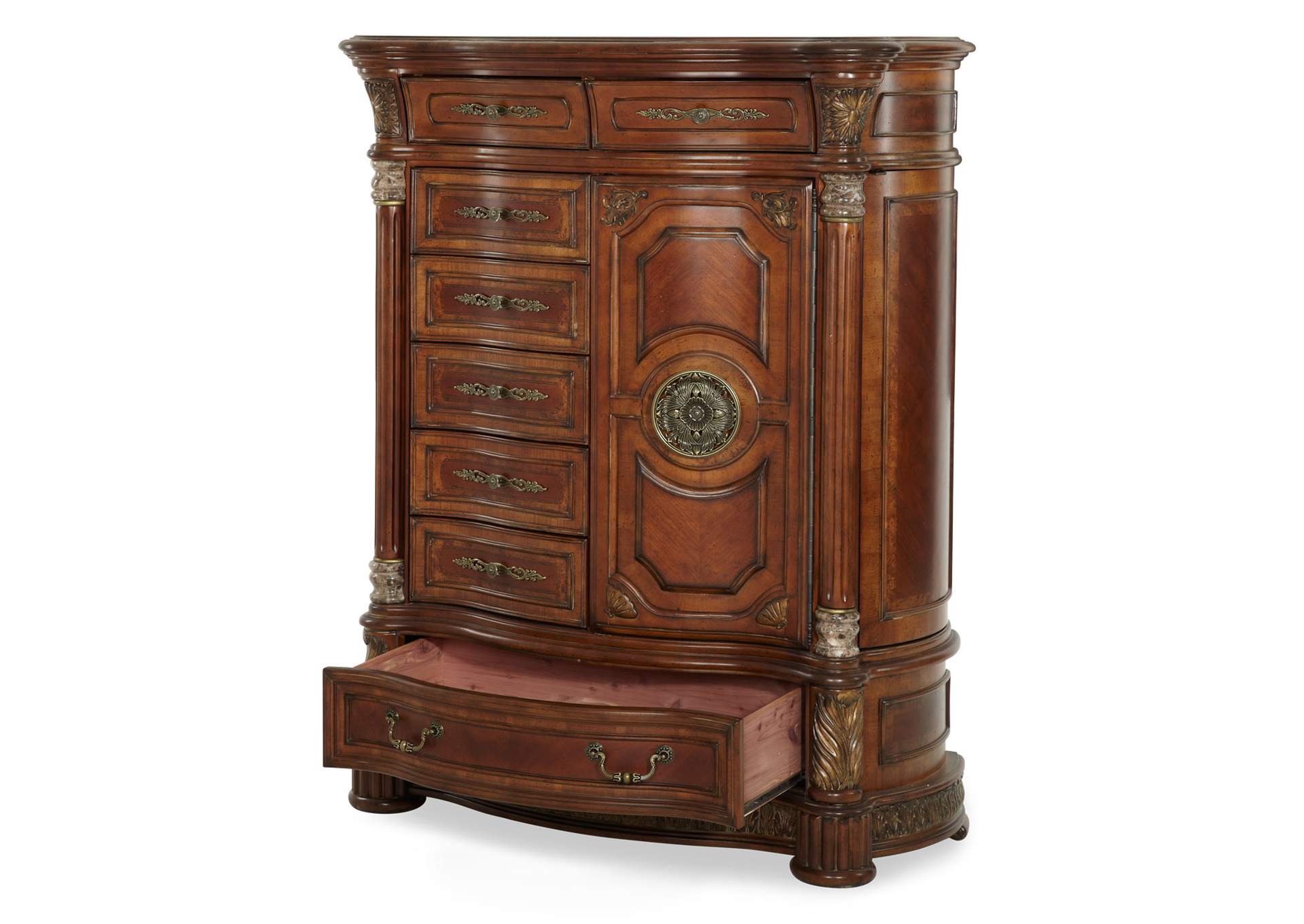 Villa Valencia Gentleman's Chest - Classic Chestnut image 6