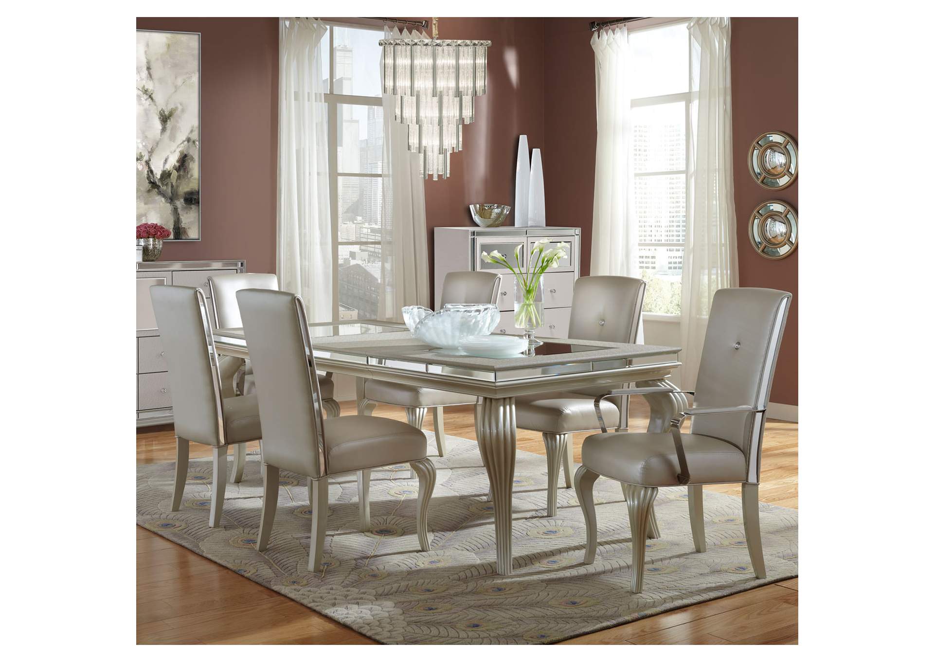 Hollywood Loft Dining Table - Frost image 4