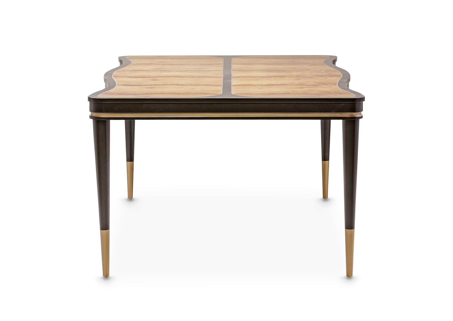 Malibu Crest Rectangular Dining Table - Crotch Mahogany image 7