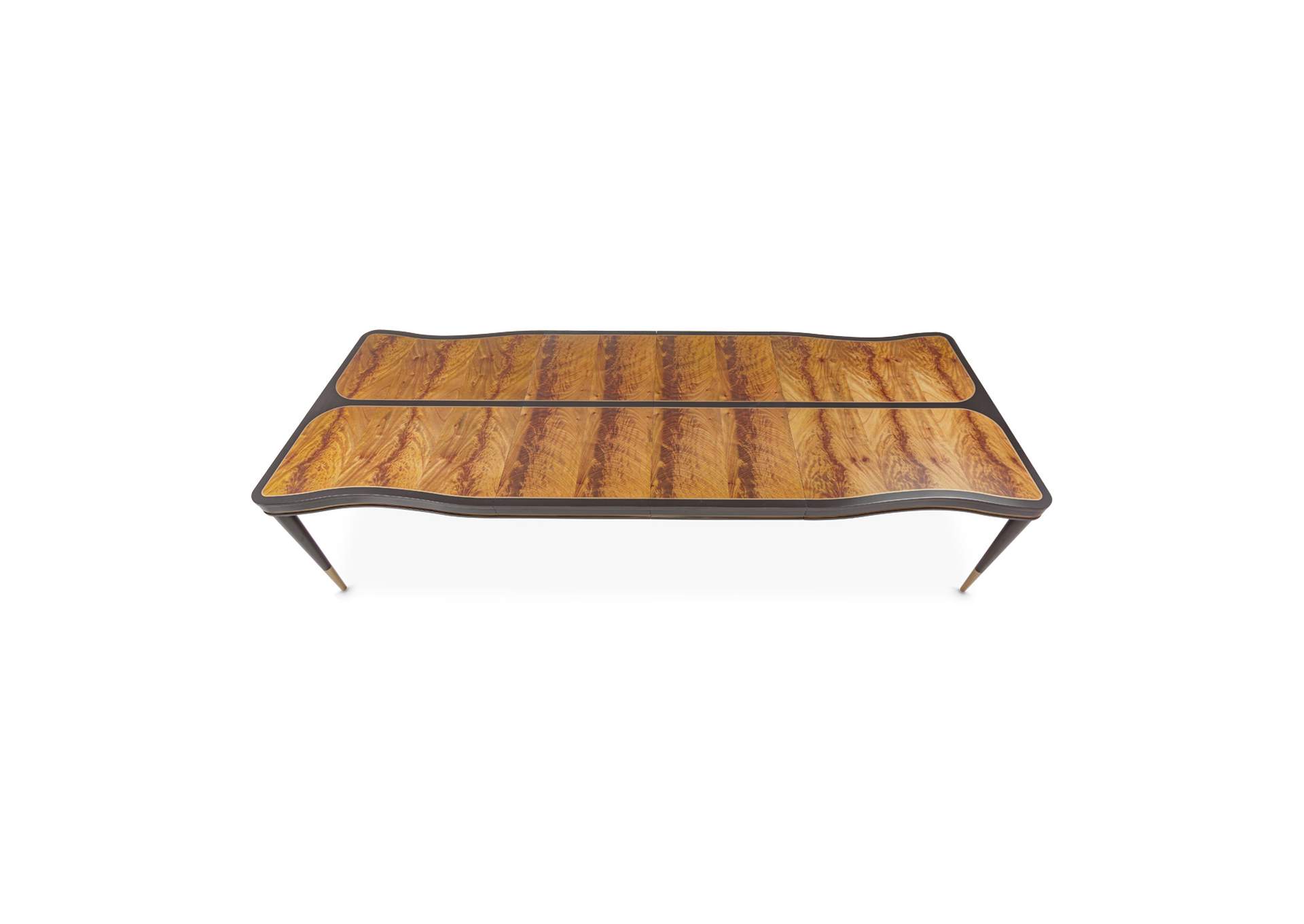 Malibu Crest Rectangular Dining Table - Crotch Mahogany image 8