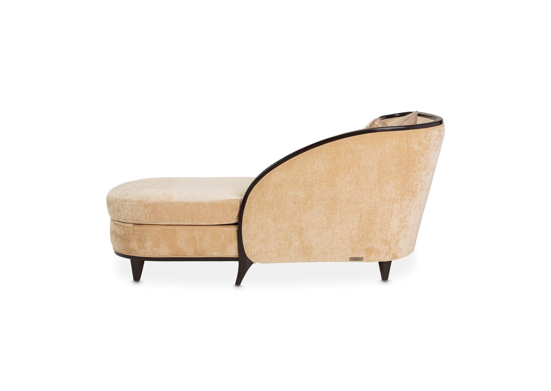 Malibu Crest Chaise - Honey/Dark Espresso