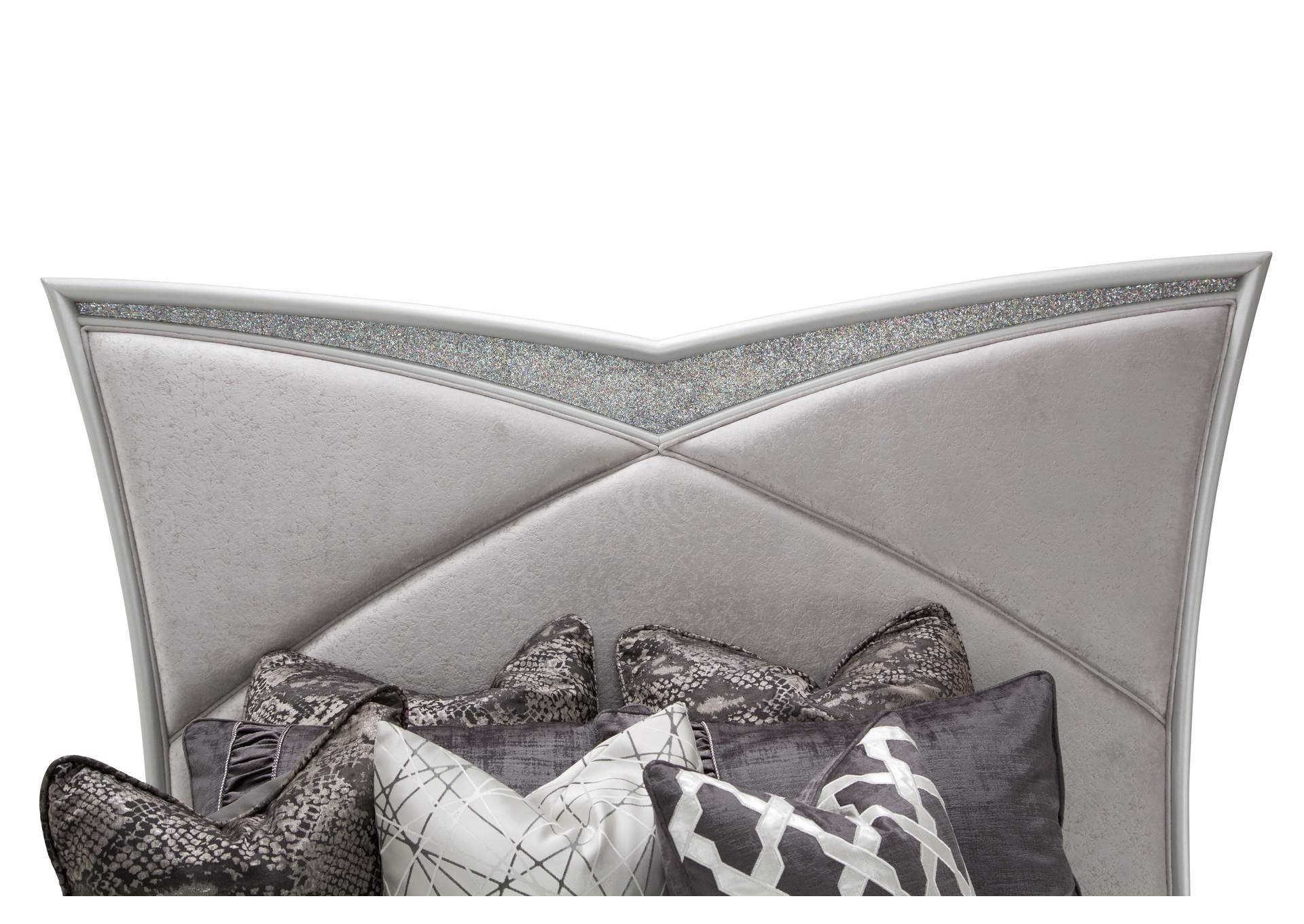 Melrose Plaza California King Panel Bed - Dove image 12