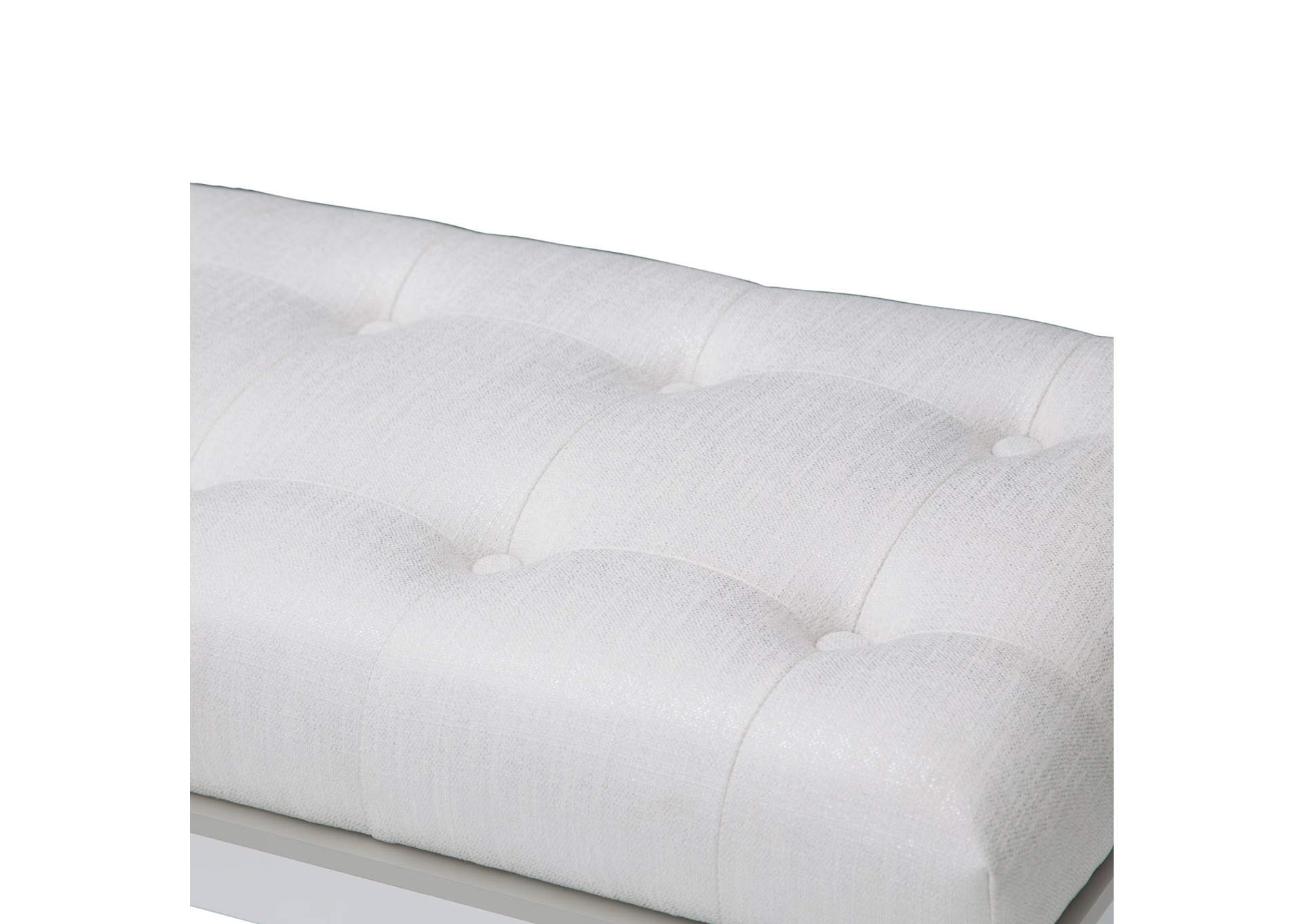 Sky Tower Bedside Bench - Cloud White image 6