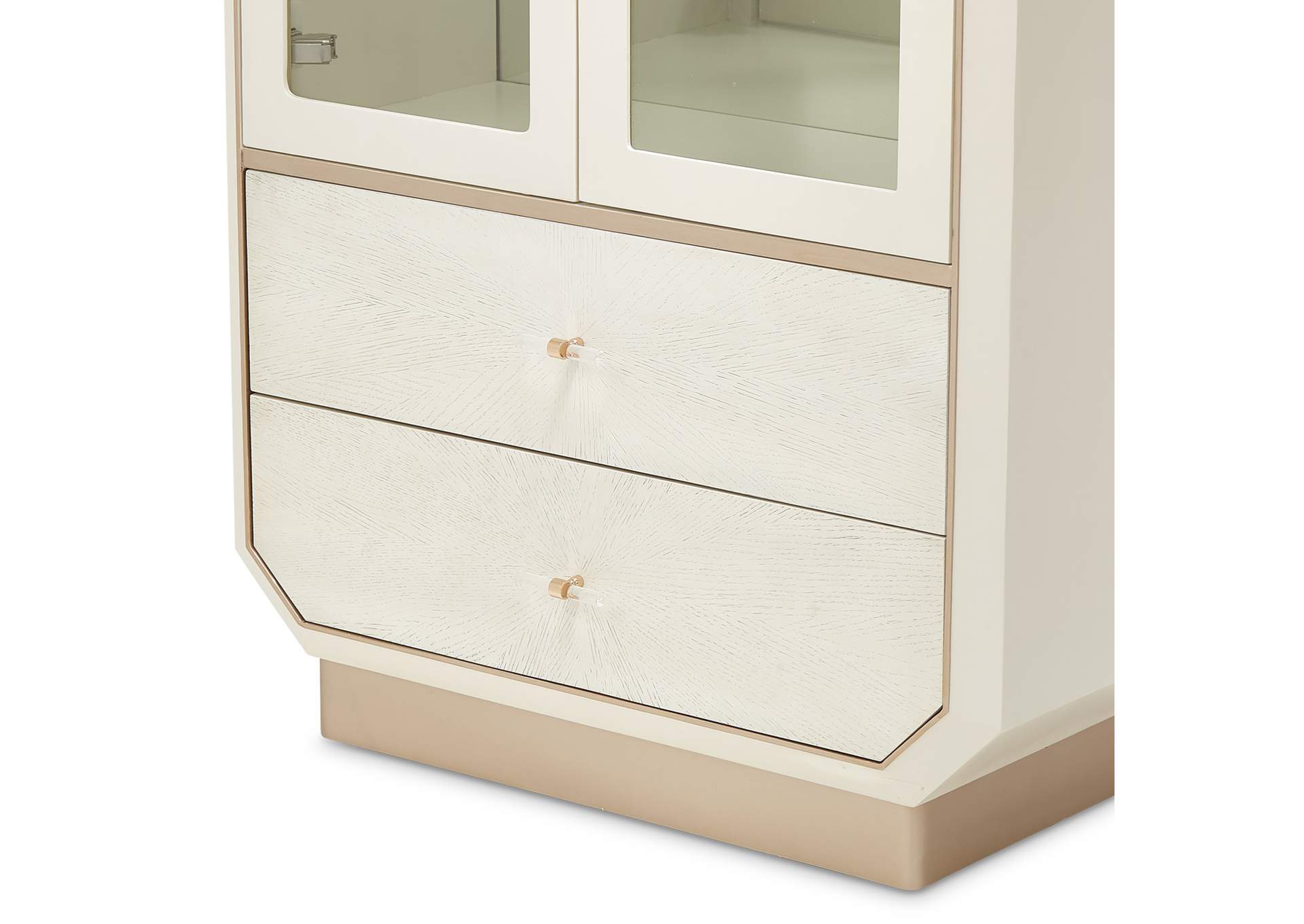 La Rachelle Display Cabinet - Champagne image 8