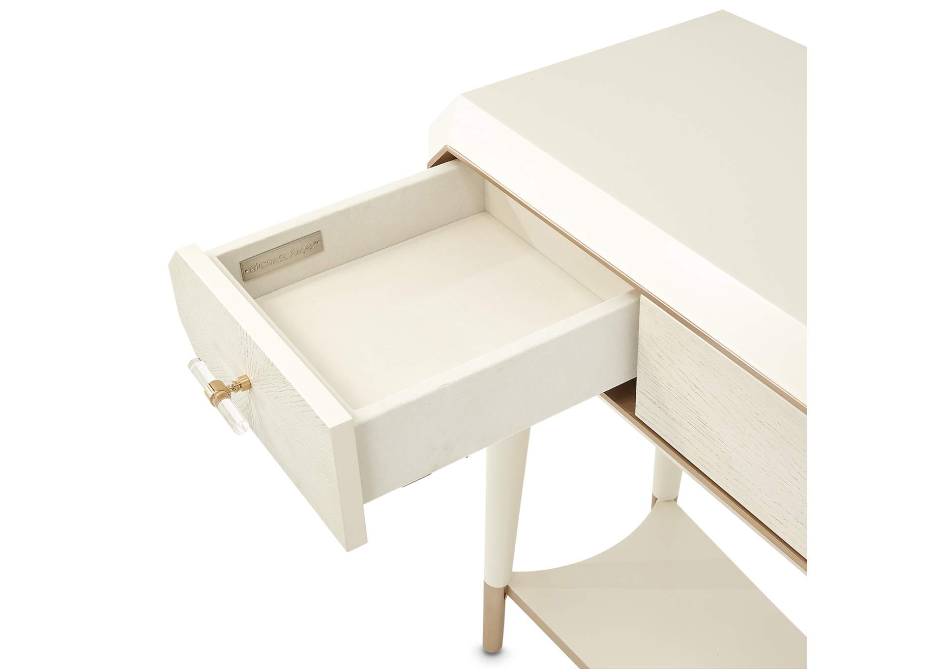 La Rachelle Console Table - Champagne