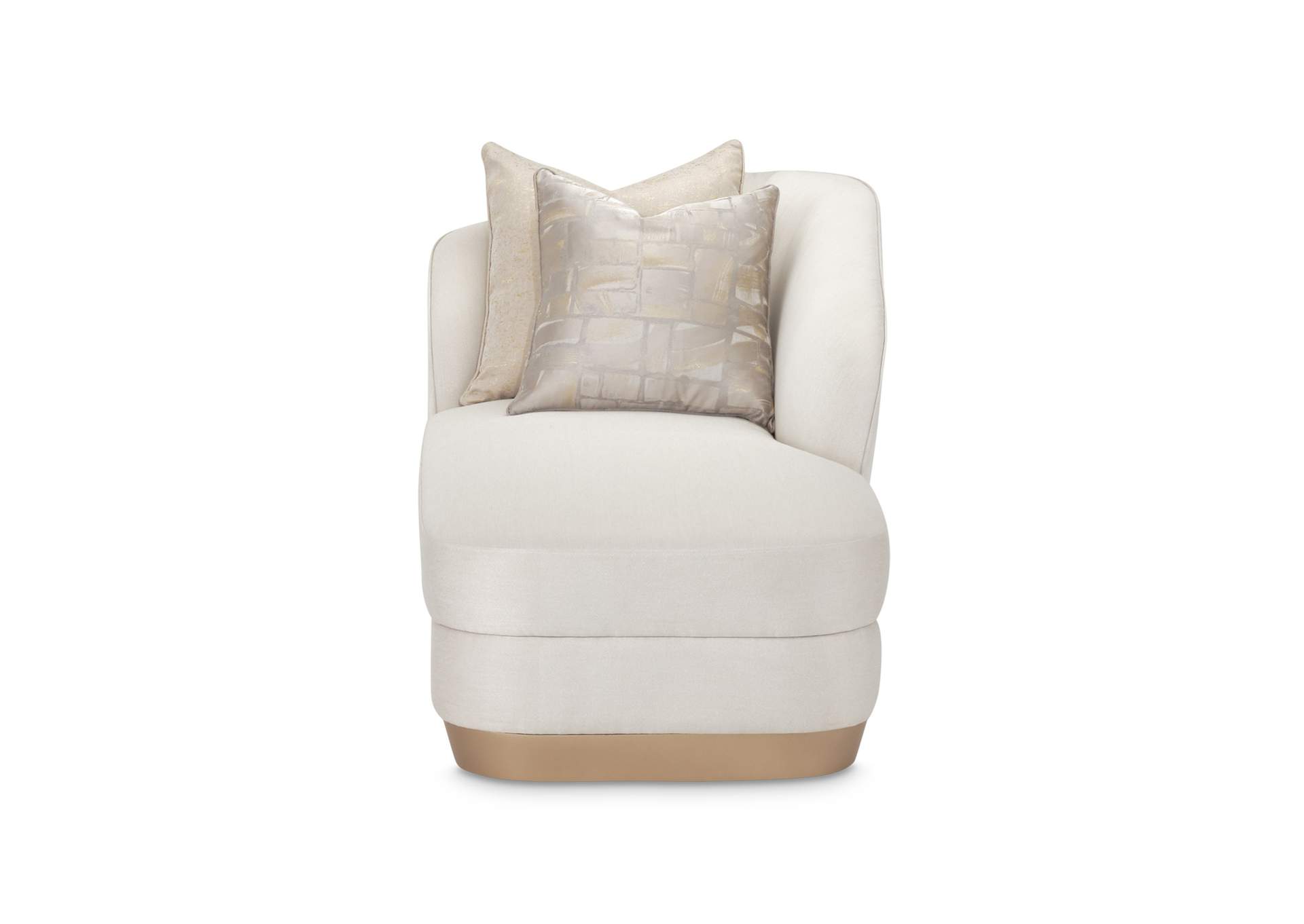 La Rachelle Chaise - Icicle and Champagne