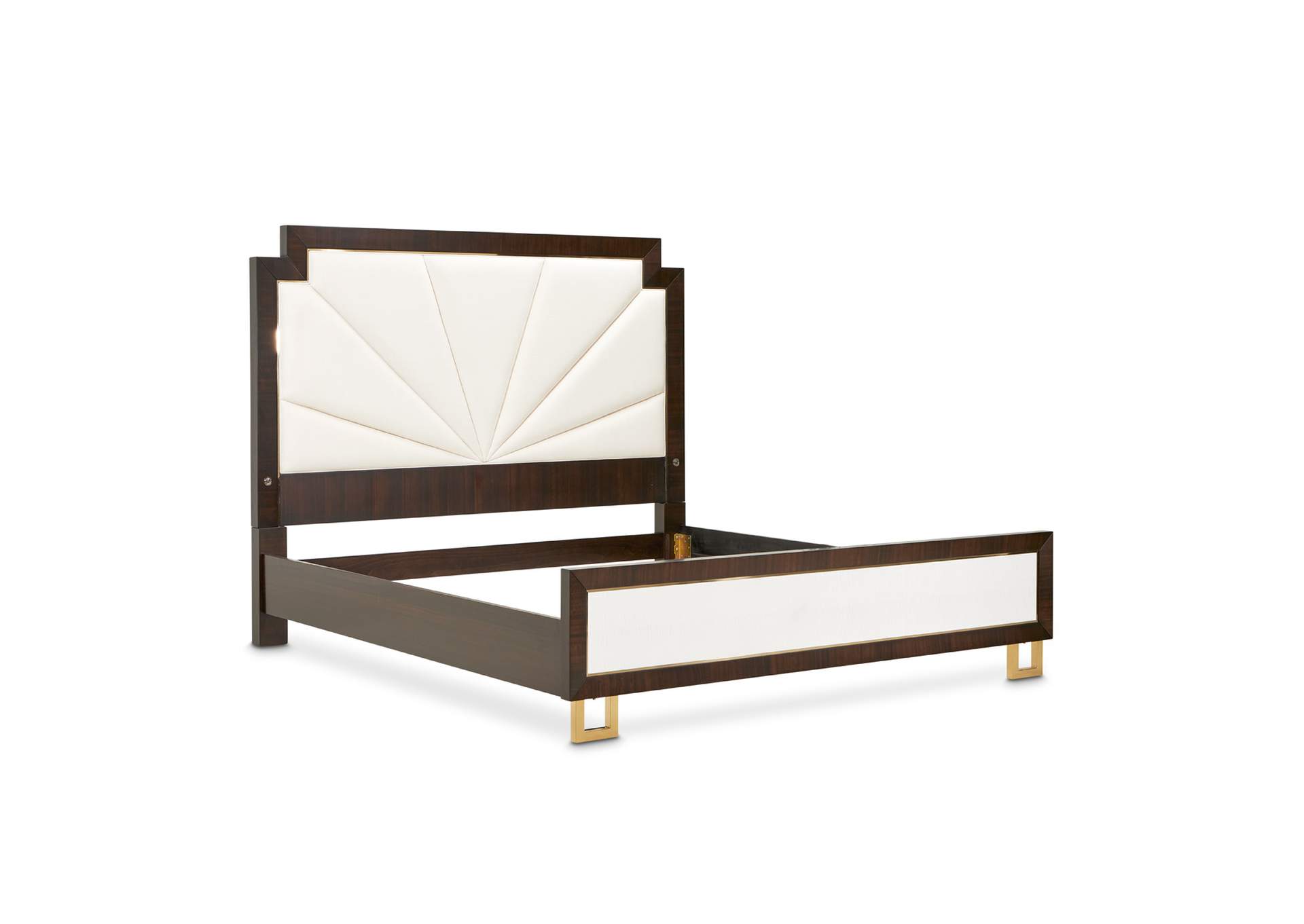Belmont Place East King Upholstered Bed - Espresso image 5