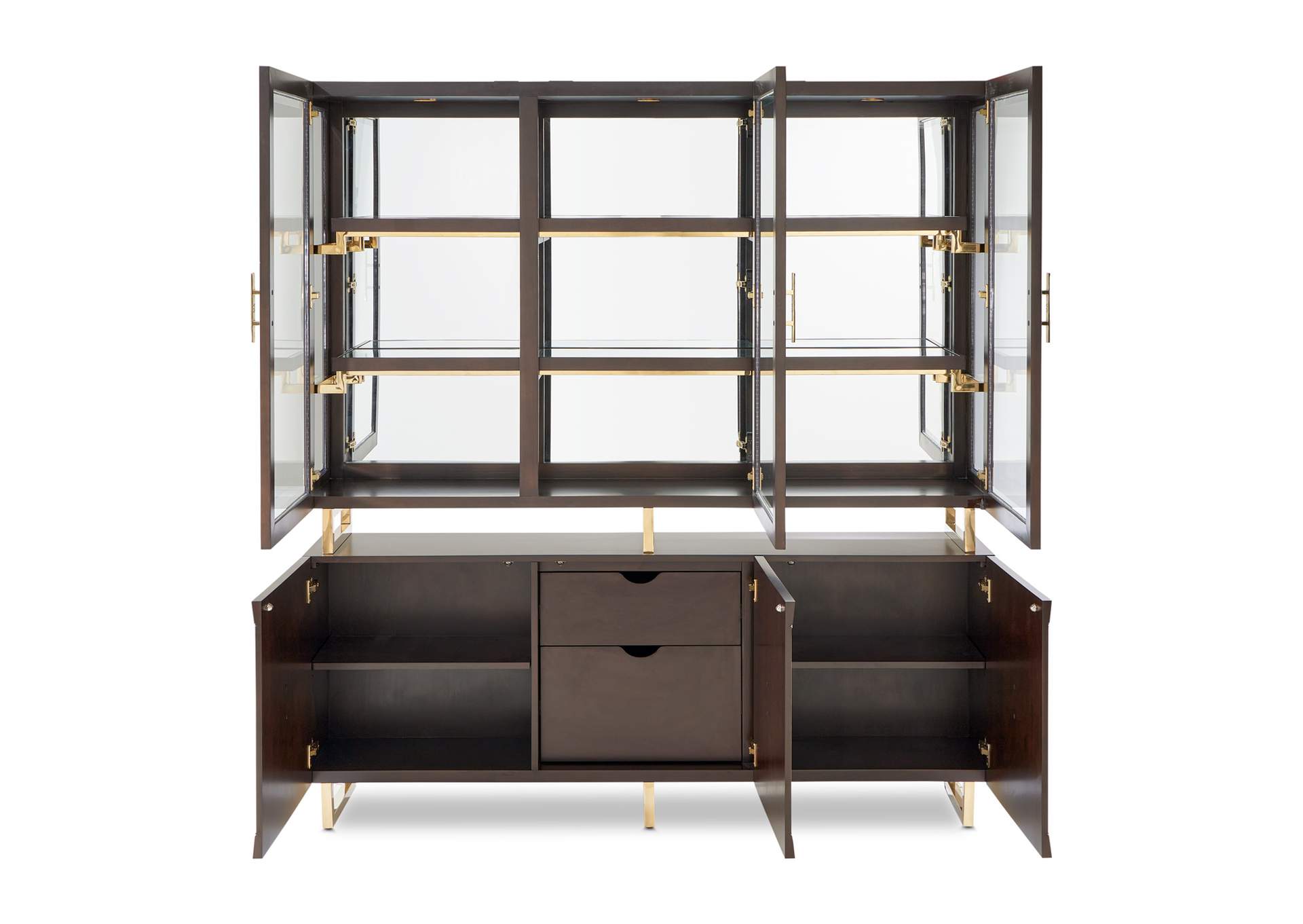 Belmont Place China Cabinet - Espresso image 20