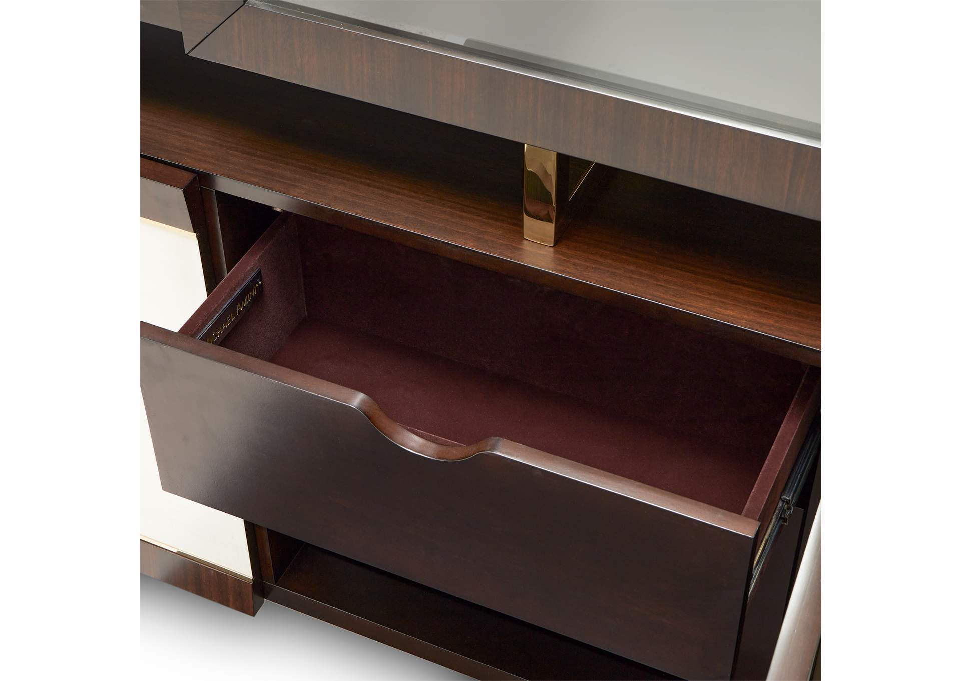 Belmont Place China Cabinet - Espresso image 8