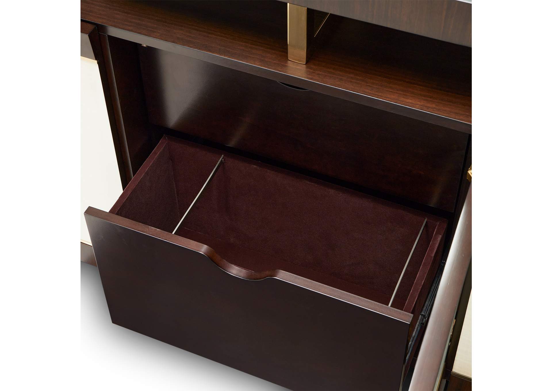 Belmont Place China Cabinet - Espresso image 7