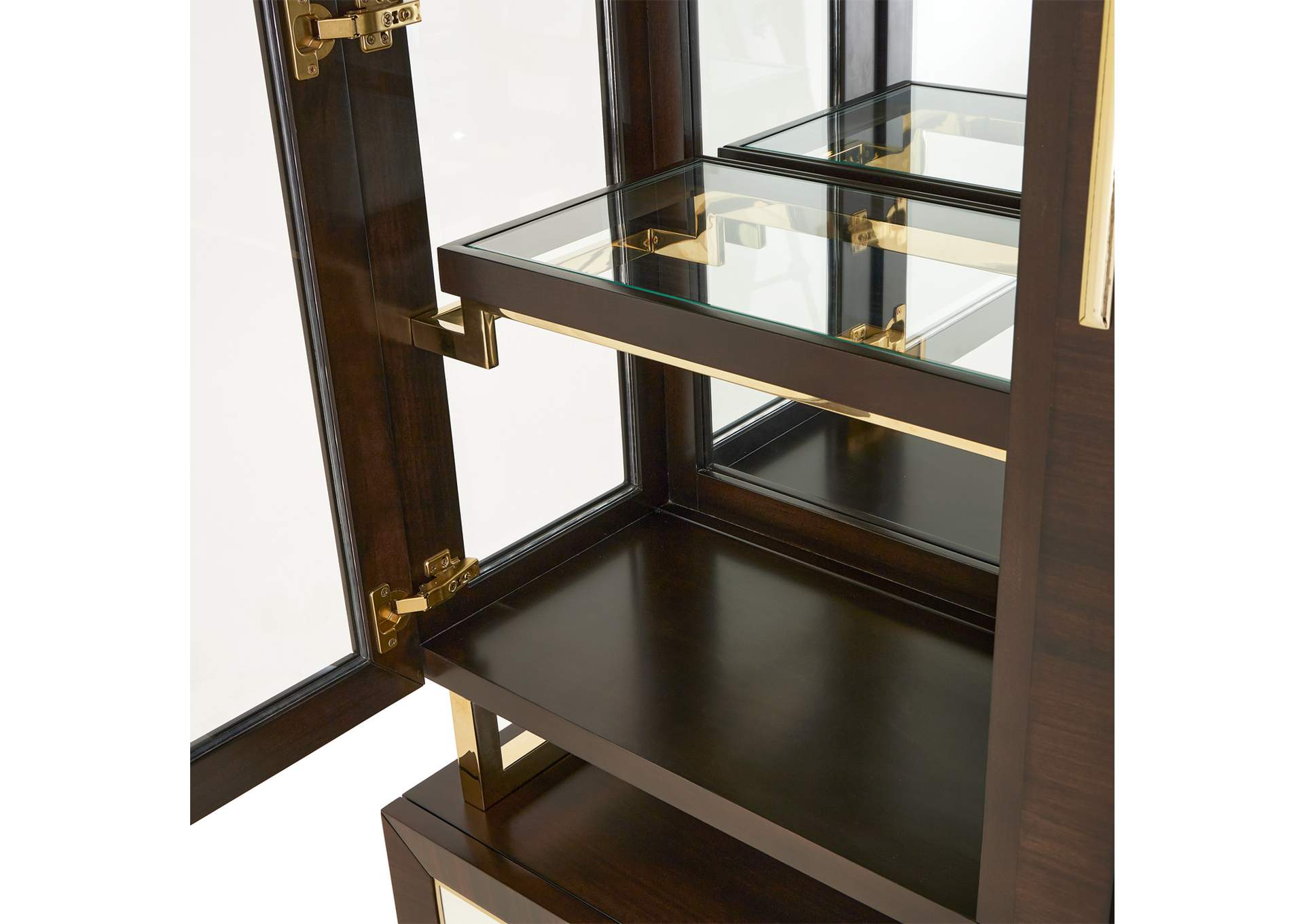 Belmont Place China Cabinet - Espresso image 15