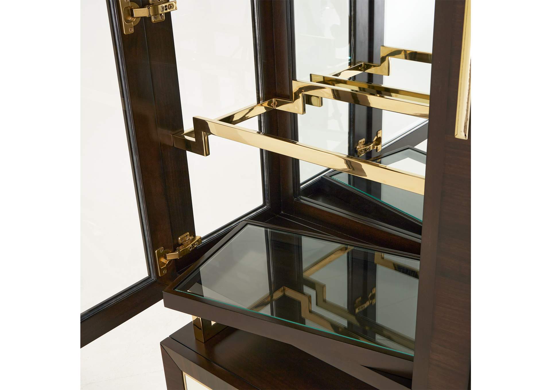 Belmont Place China Cabinet - Espresso image 14