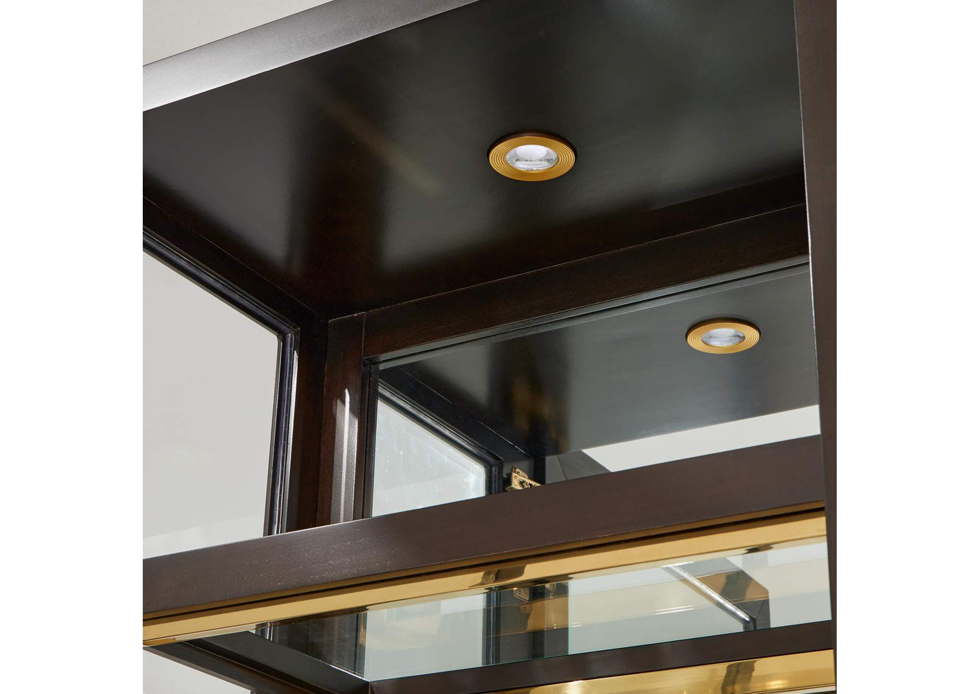 Belmont Place China Cabinet - Espresso image 13