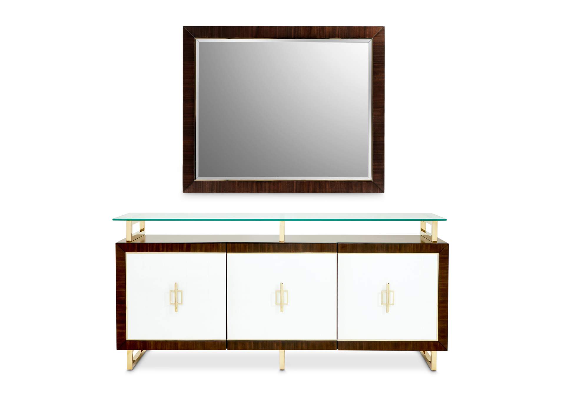Belmont Place Sideboard and Mirror - Espresso image 3