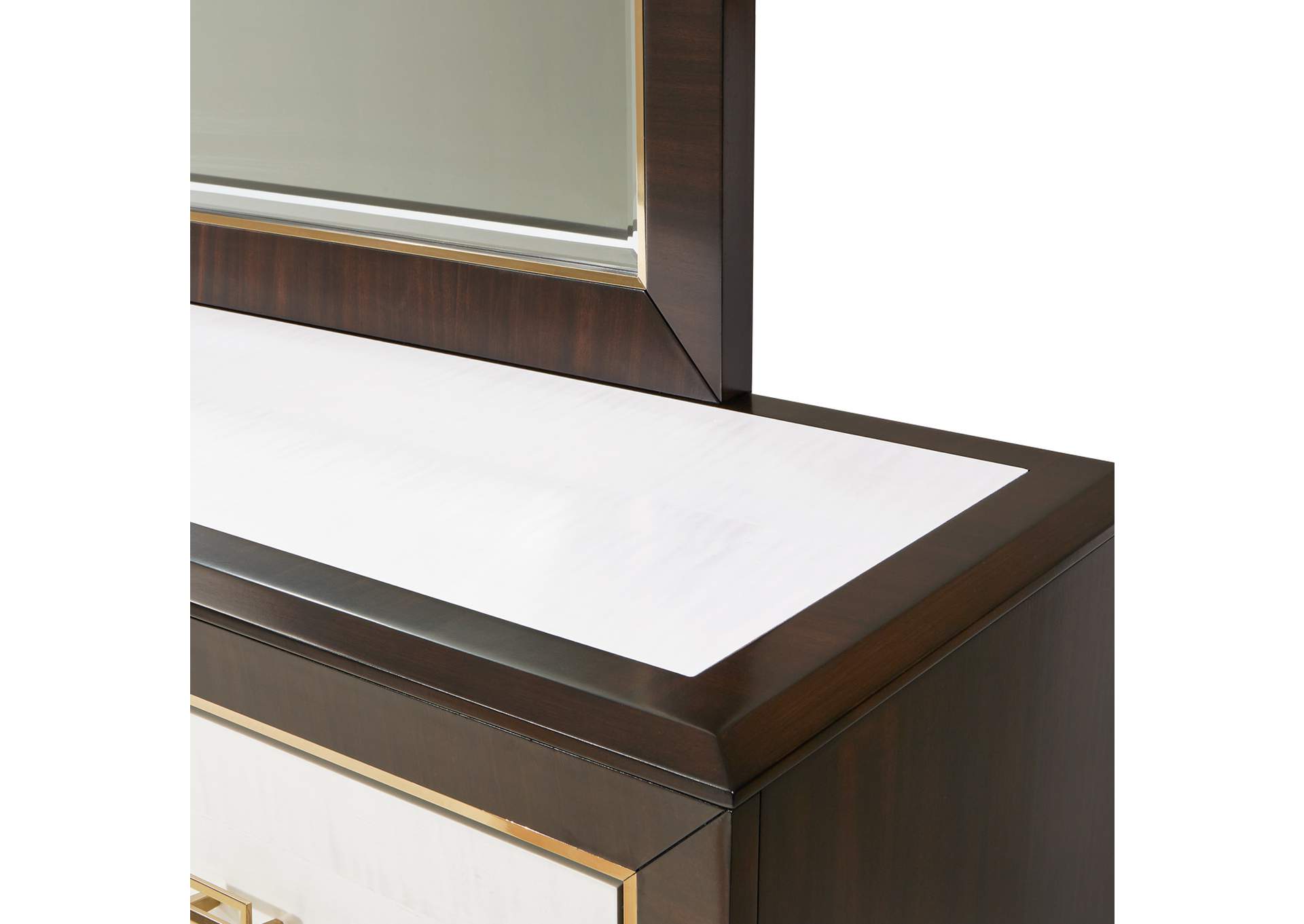 Belmont Place Dresser and Mirror - Espresso image 4