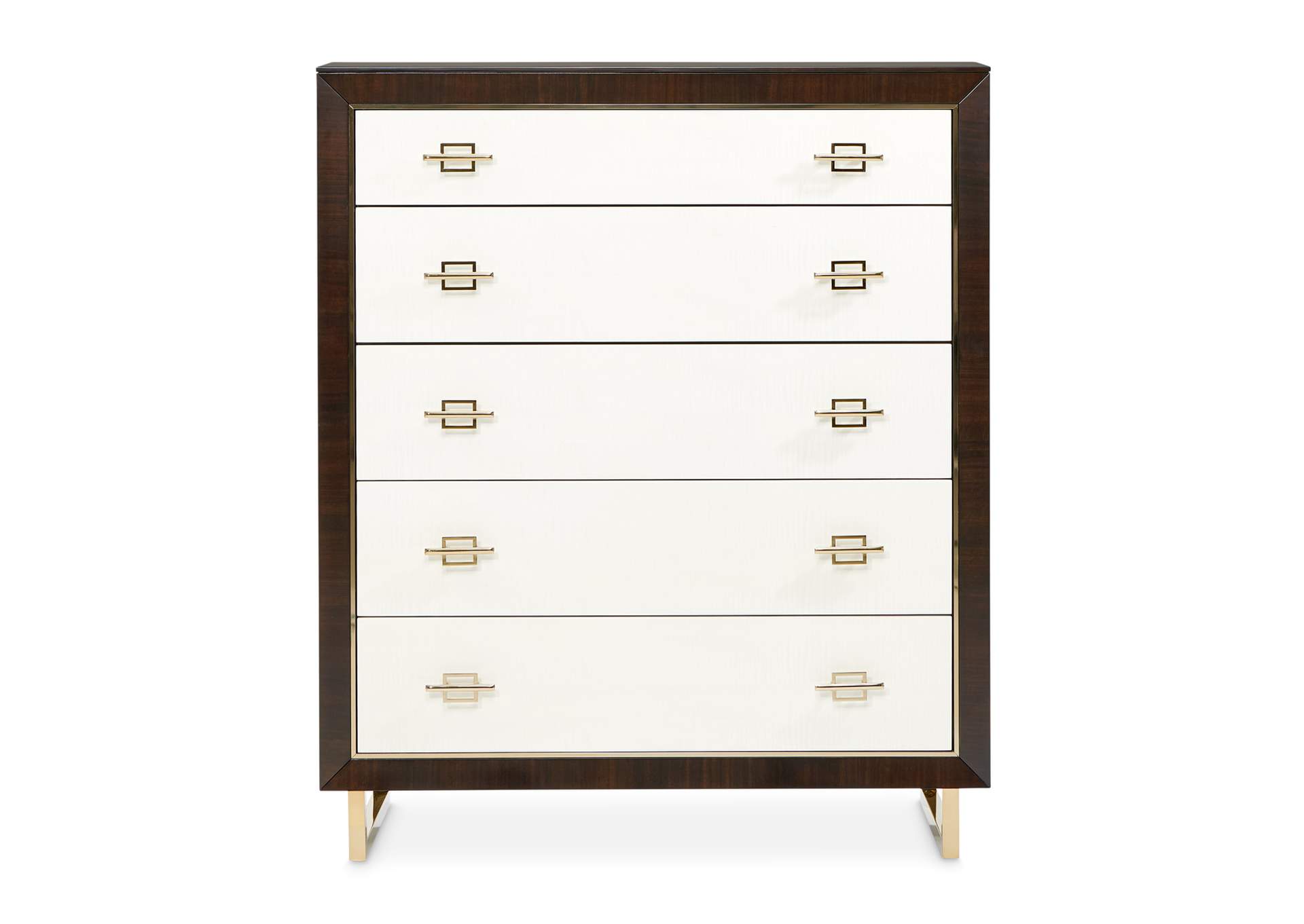Belmont Place Five-Drawer Chest - Espresso image 4