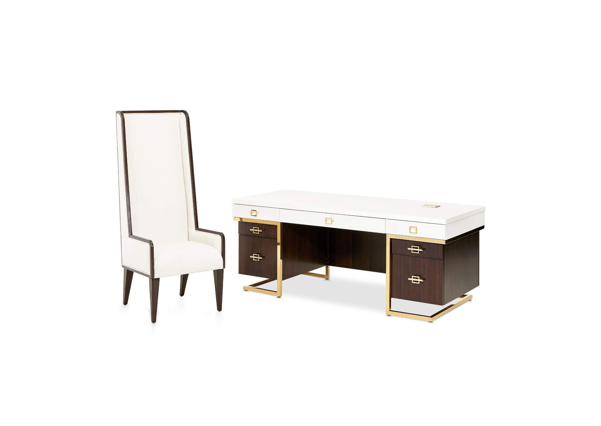 Belmont Place Desk - Espresso image 4