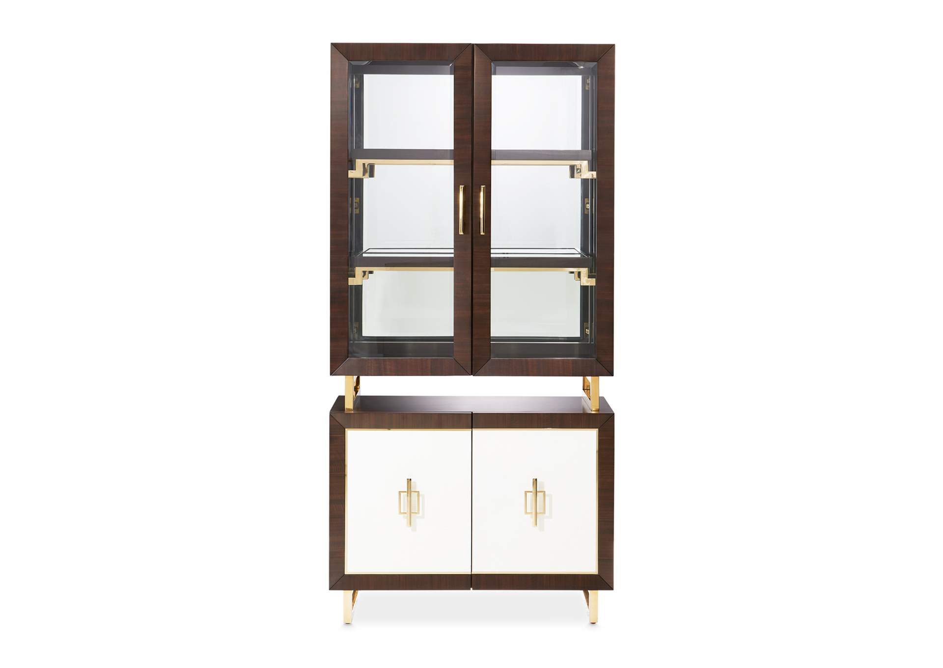 Belmont Place Display Cabinet - Espresso image 4