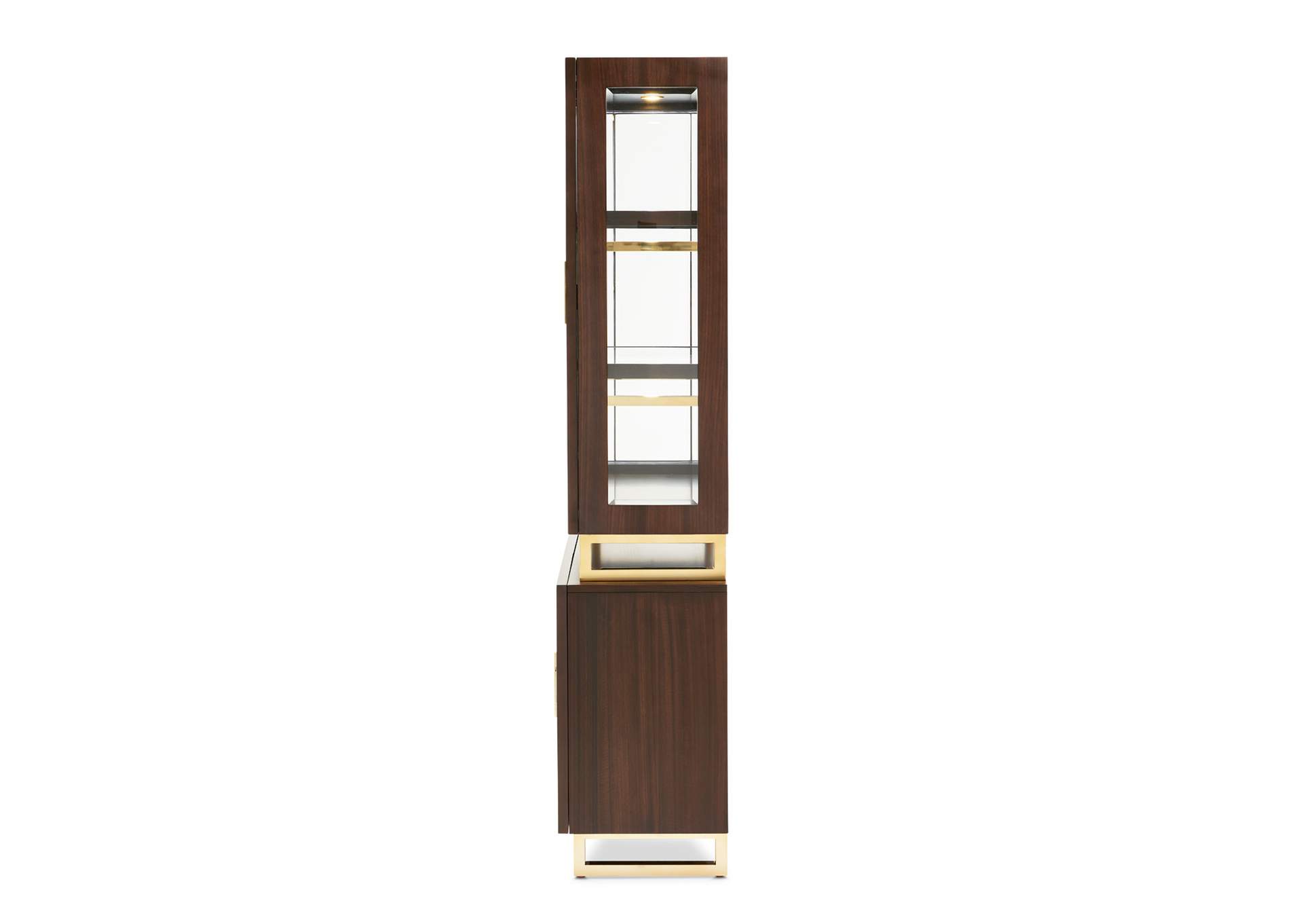 Belmont Place Display Cabinet - Espresso image 5