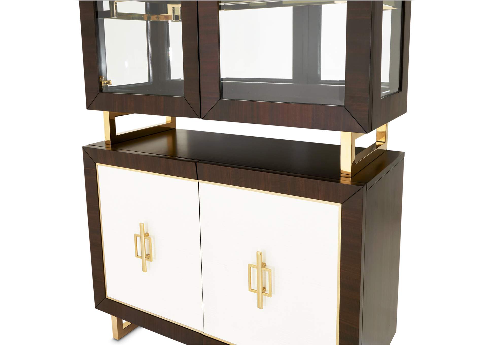 Belmont Place Display Cabinet - Espresso image 6