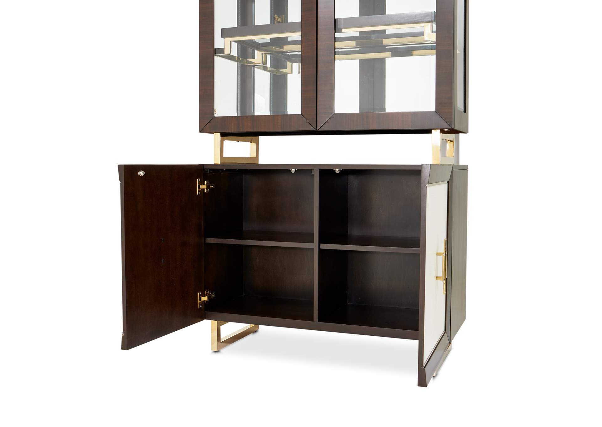 Belmont Place Display Cabinet - Espresso image 7