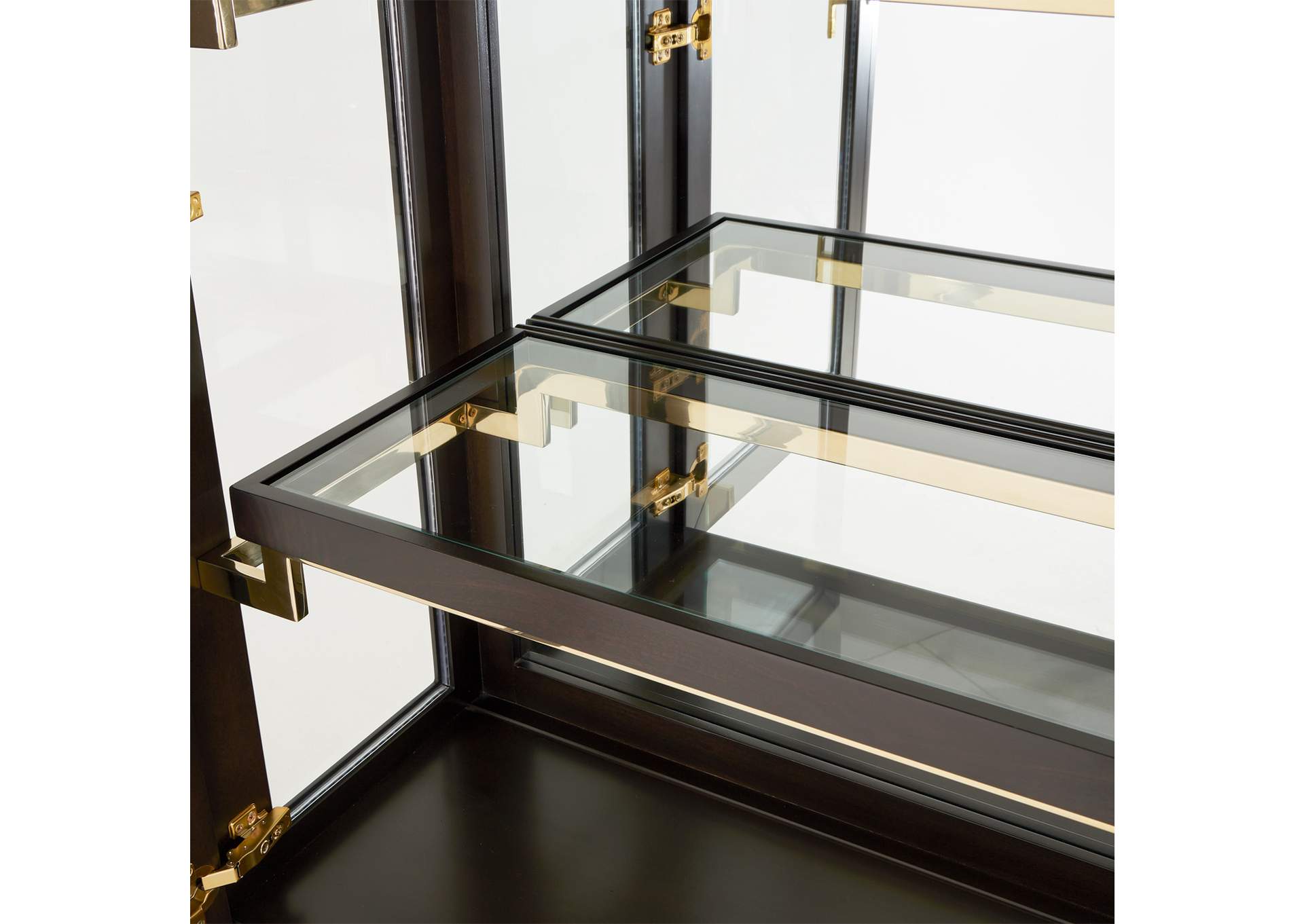 Belmont Place Display Cabinet - Espresso image 10